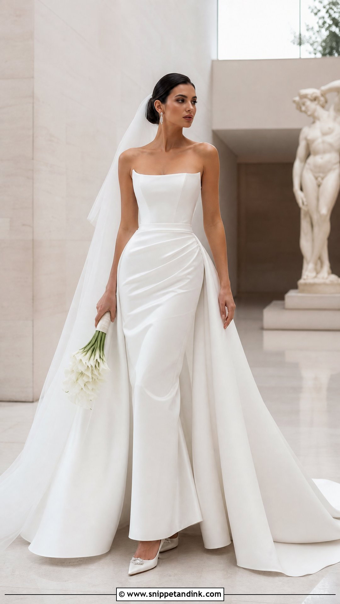 Accentuated Hip Bridal Gown - Snippet and Ink - 20 2026 Bridal Gowns
