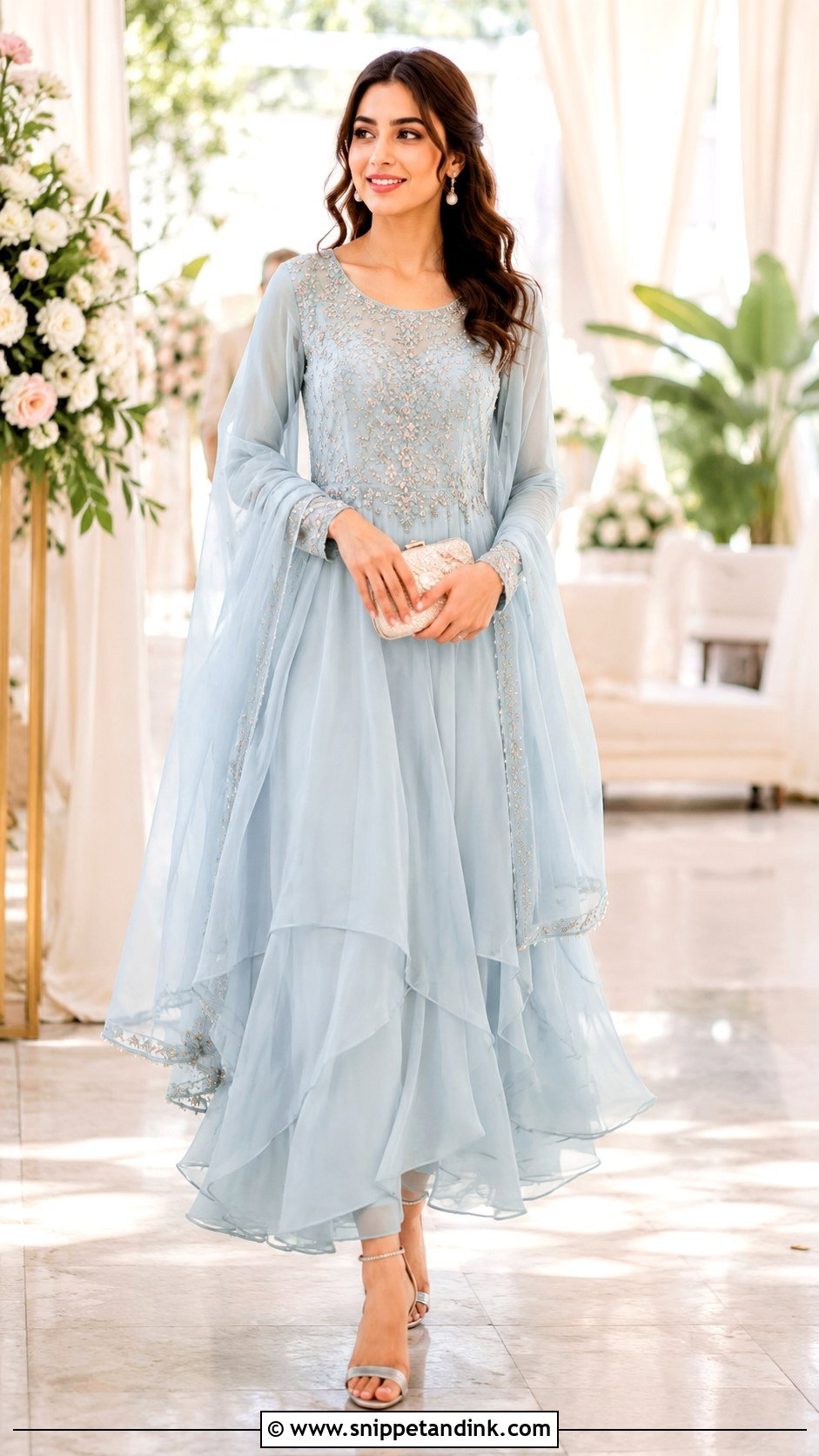 Afghan Chiffon Wedding Dress - Snippet and Ink - 25 Afghan Wedding Dress Ideas