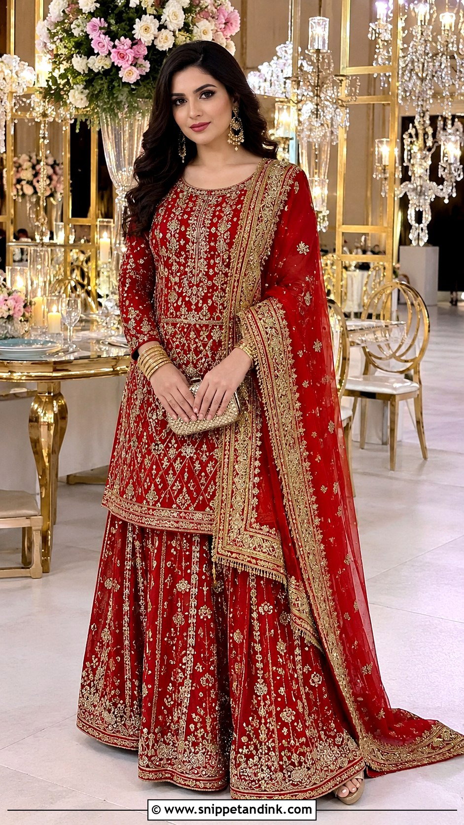 Afghan Lehenga Dress - Snippet and Ink - 25 Afghan Wedding Dress Ideas