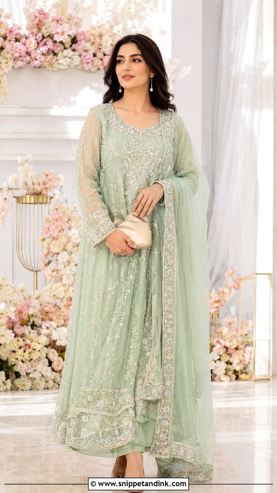 Afghan Pastel Wedding Dress - Snippet and Ink - 25 Afghan Wedding Dress Ideas