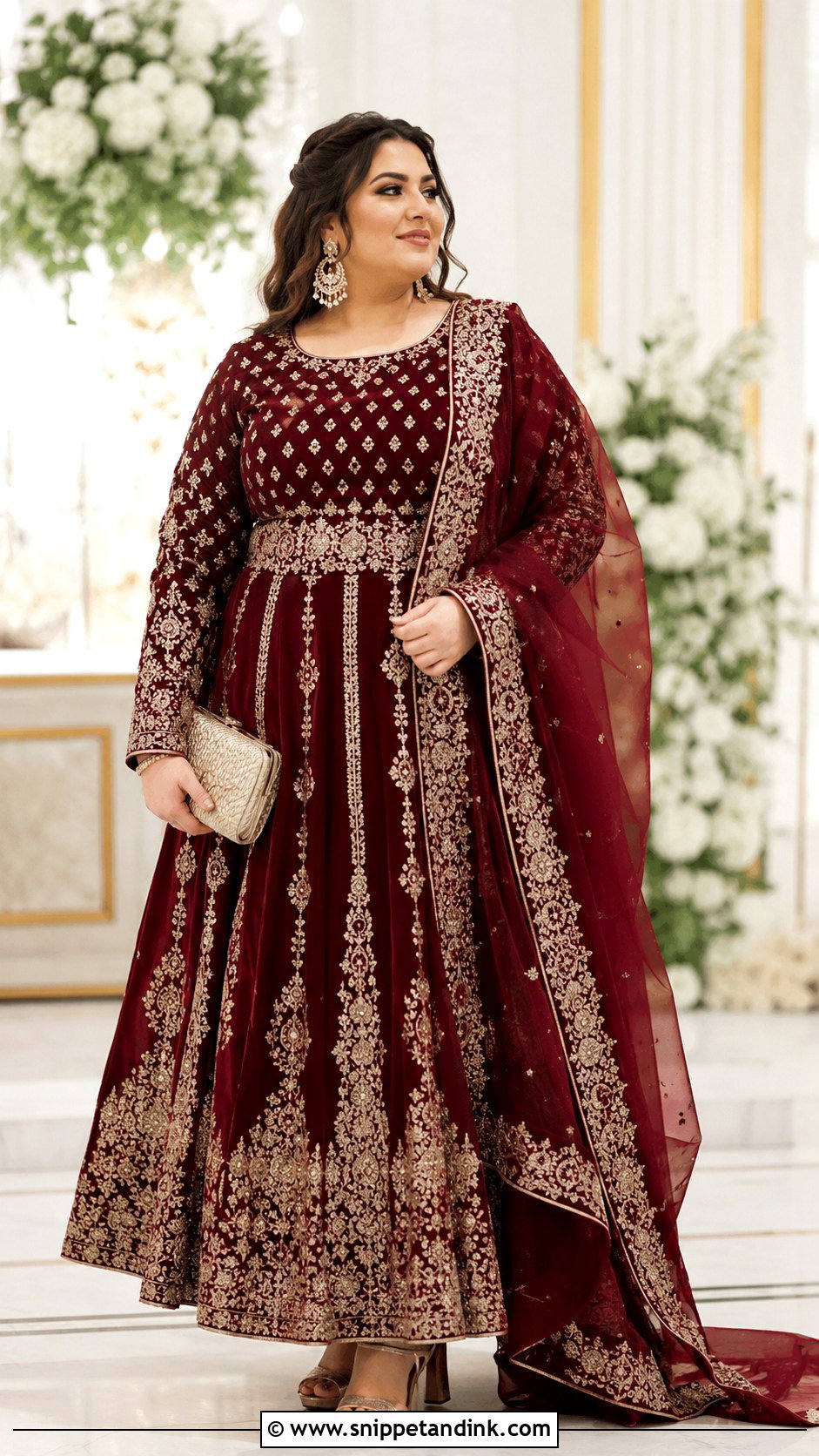 Afghan Plus Size Wedding Dress - Snippet and Ink - 25 Afghan Wedding Dress Ideas
