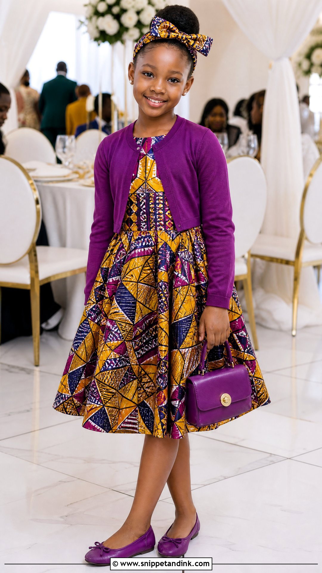 African Print Wedding Outfit - Snippet and Ink - 20 Wedding Outfit for Girls Kids Ideas