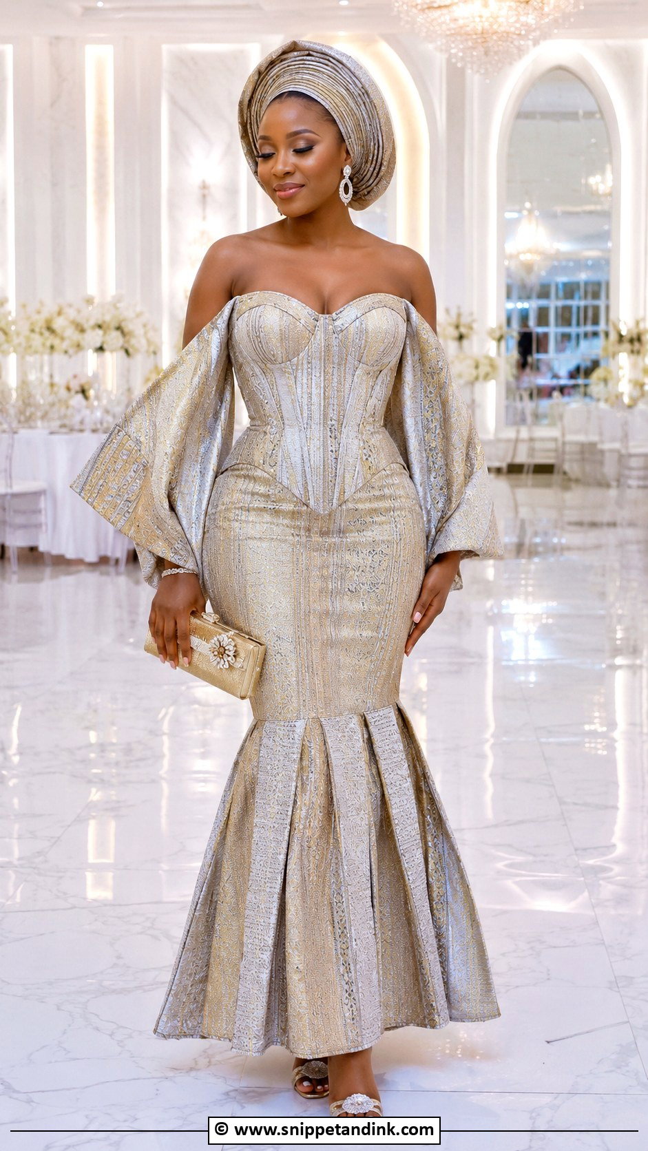African Wedding Dress With Corset - Snippet and Ink - 30 African Wedding Dress Ideas
