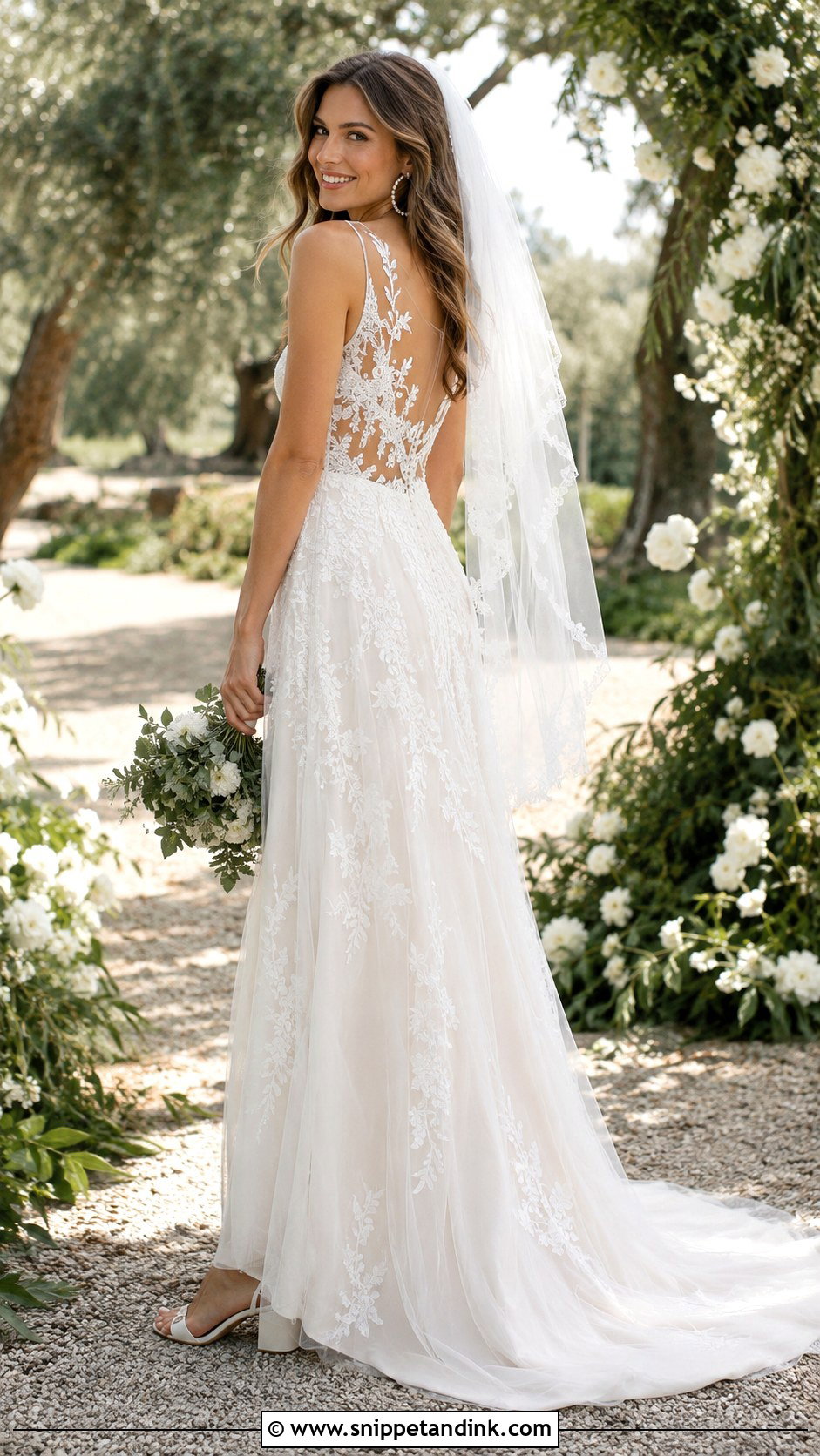 Aire Barcelona Boho Lace Wedding Dress - Snippet and Ink - 20 Aire Barcelona Wedding Dress Ideas