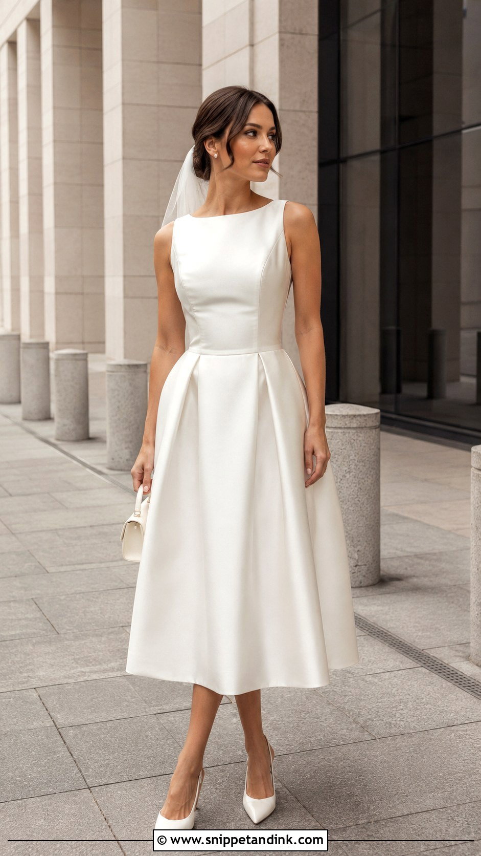 Aire Barcelona Civil Wedding Dress With Midi Skirt - Snippet and Ink - 20 Aire Barcelona Wedding Dress Ideas