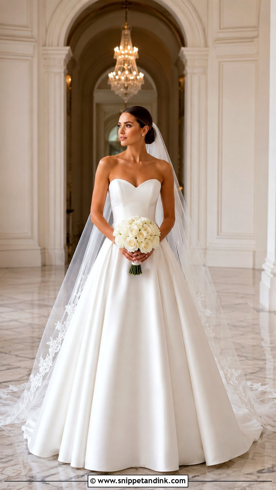 Aire Barcelona Strapless Mikado Wedding Dress - Snippet and Ink - 20 Aire Barcelona Wedding Dress Ideas