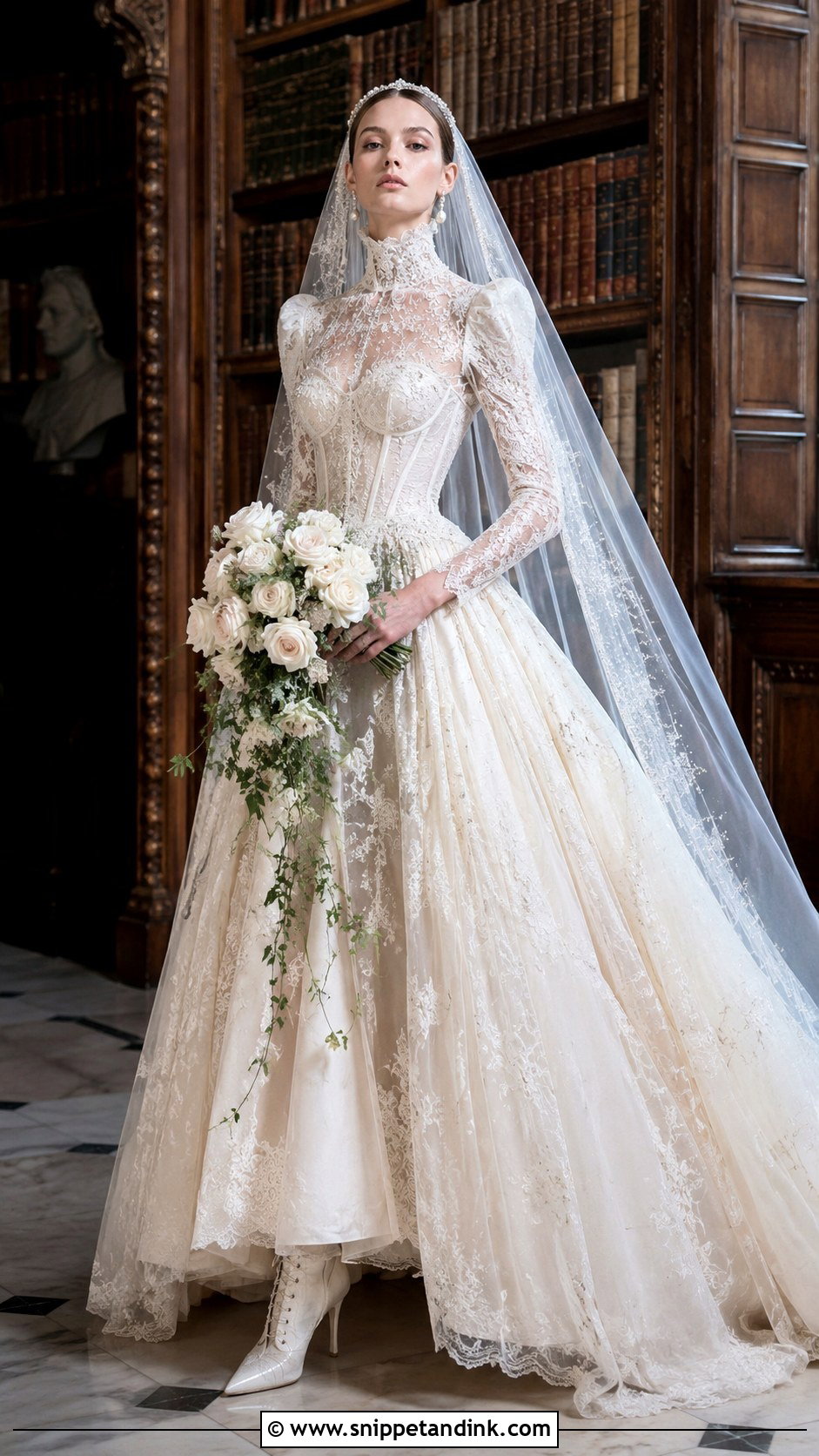 Alexander McQueen Victorian Wedding Dress - Snippet and Ink - 20 Alexander Mcqueen Wedding Dress Ideas
