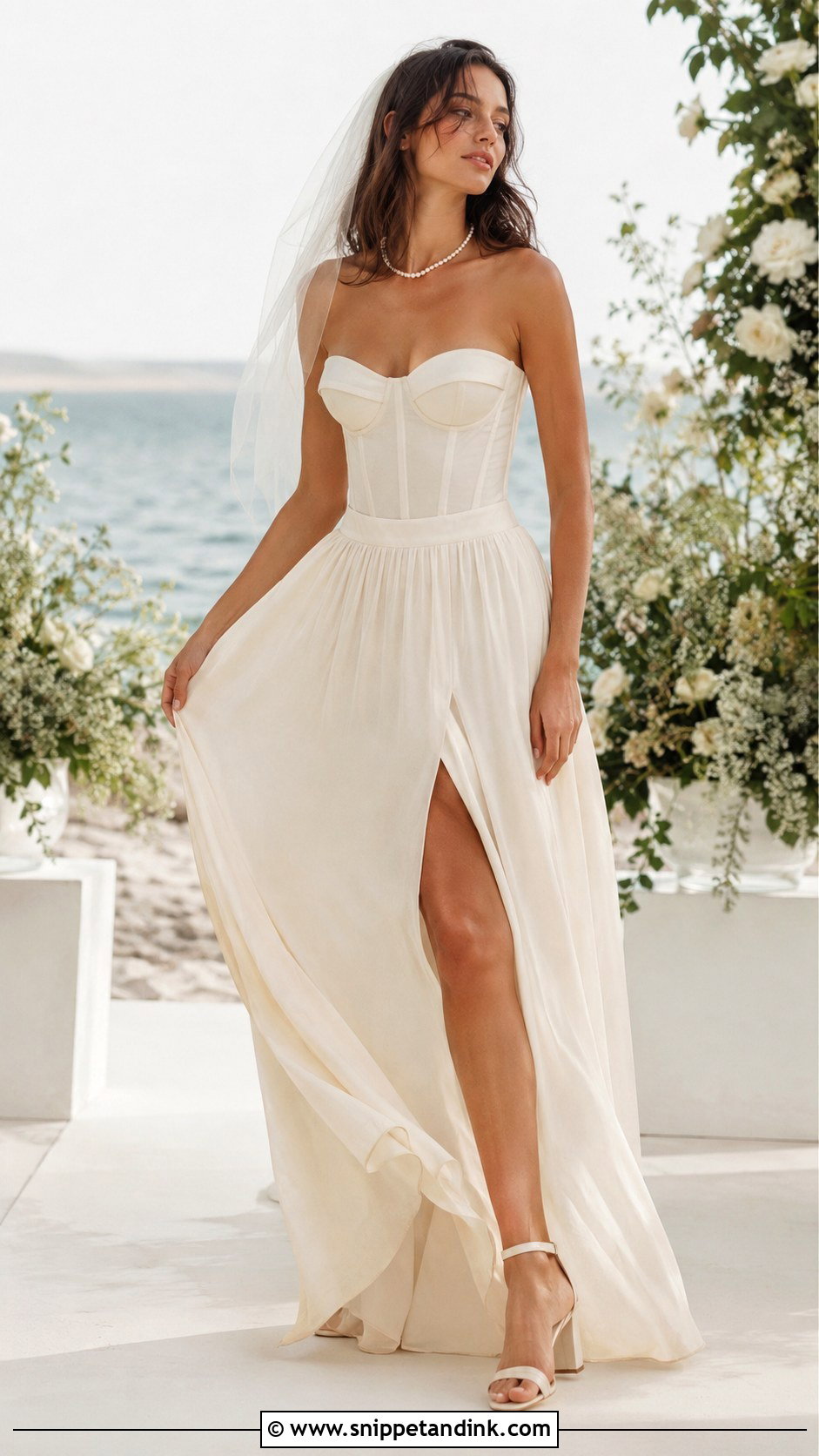 Alexandra Grecco Corset And Chiffon Skirt - Snippet and Ink - 20 Alexandra Grecco Bridal Ideas