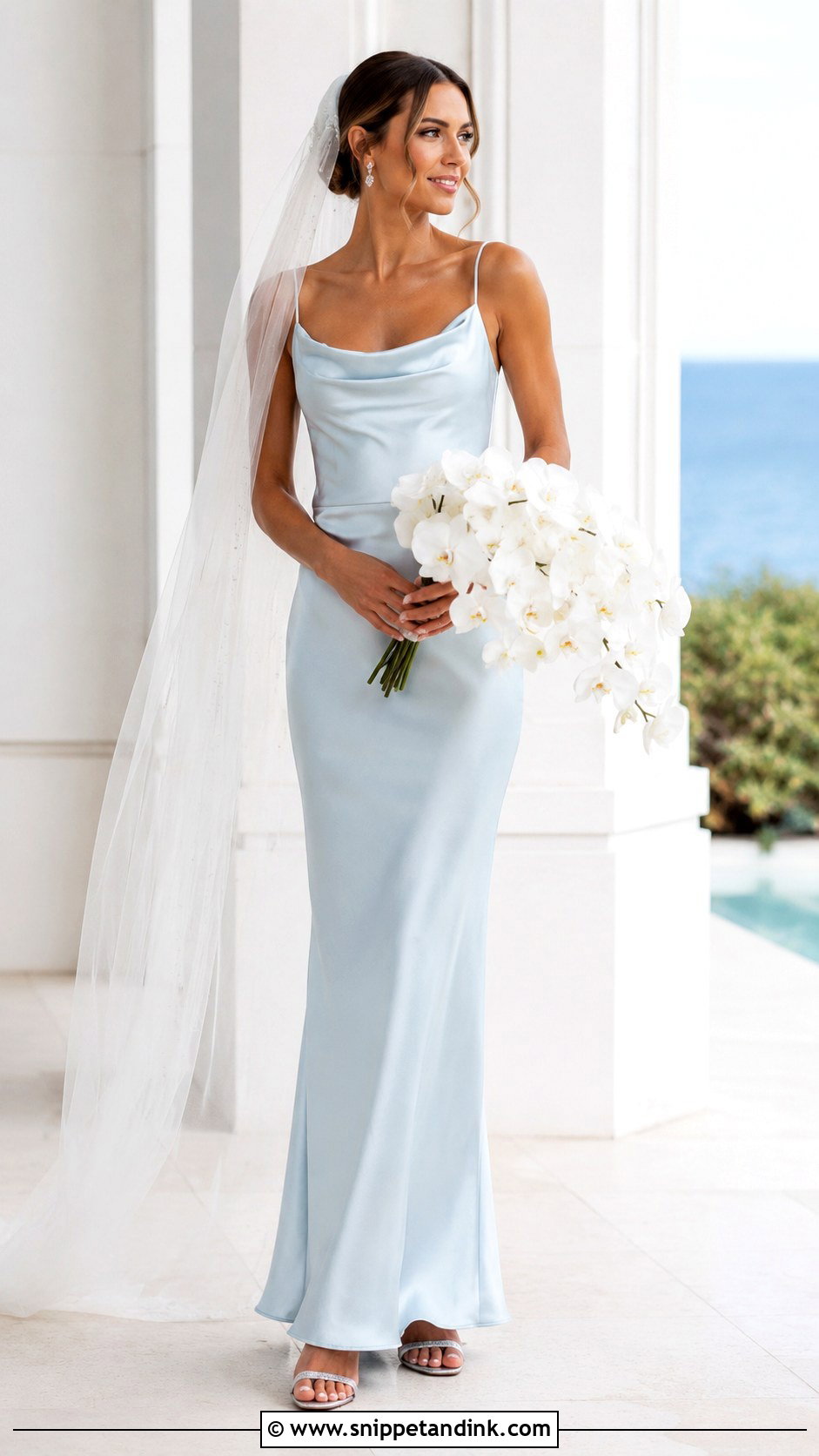 Alexandra Grecco Powder Blue Bridal Gown - Snippet and Ink - 20 Alexandra Grecco Bridal Ideas