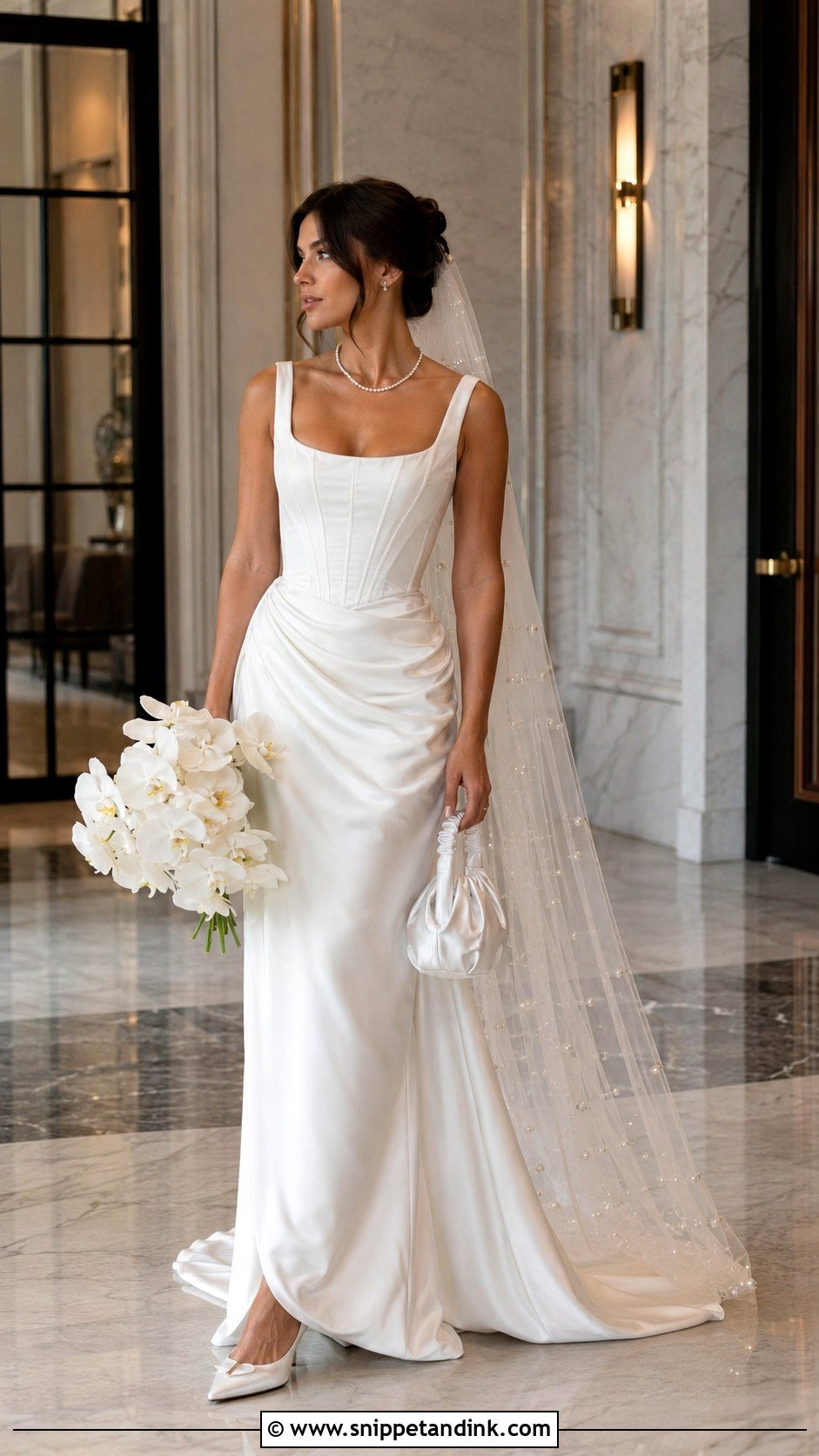 Alexandra Grecco Scoop Neck Corset Gown - Snippet and Ink - 20 Alexandra Grecco Bridal Ideas