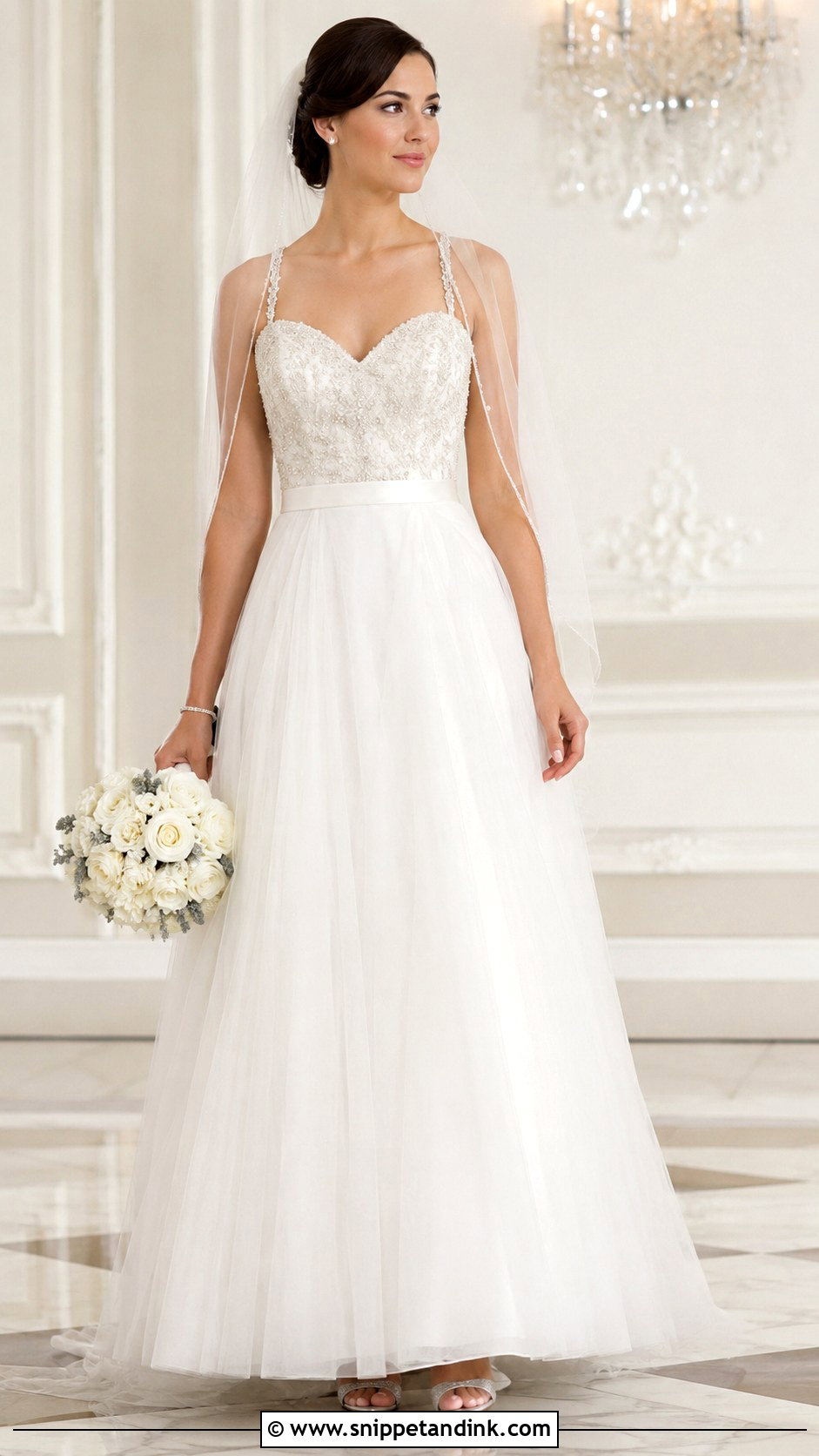 Alfred Angelo Beaded Bodice Wedding Dress - Snippet and Ink - 20 Alfred Angelo Wedding Dress Ideas