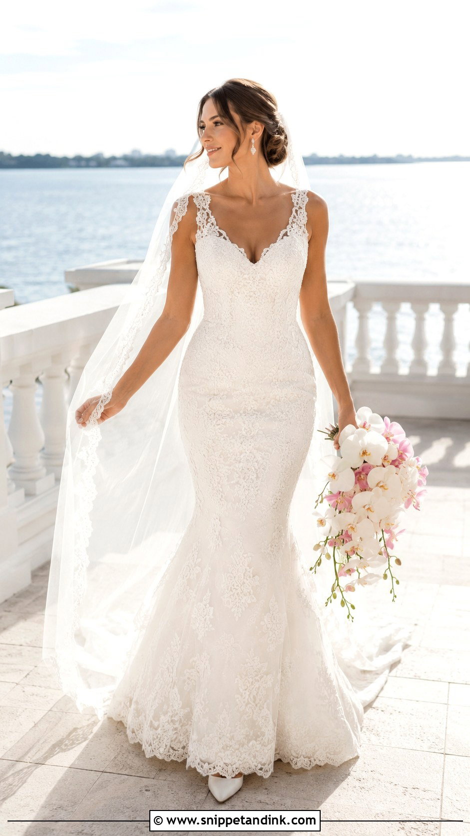 Alfred Angelo Lace Mermaid Wedding Dress - Snippet and Ink - 20 Alfred Angelo Wedding Dress Ideas