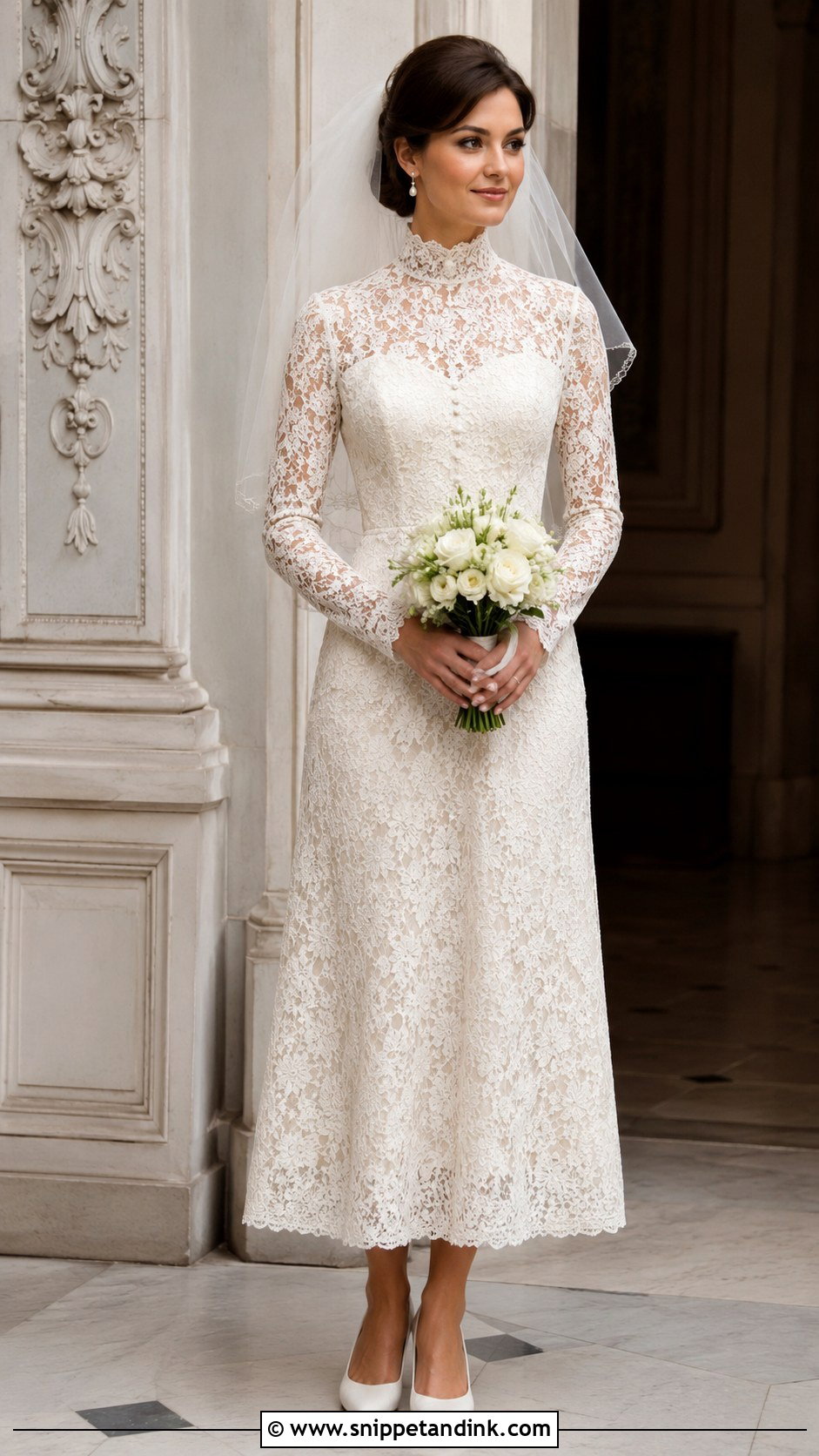 All Lace Vintage Wedding Dress - Snippet and Ink - 25 All Lace Wedding Dress Ideas