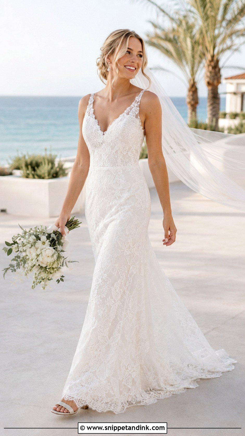 Allure Bridal Beach Wedding Dress - Snippet and Ink - 20 Allure Bridal Wedding Dress Ideas