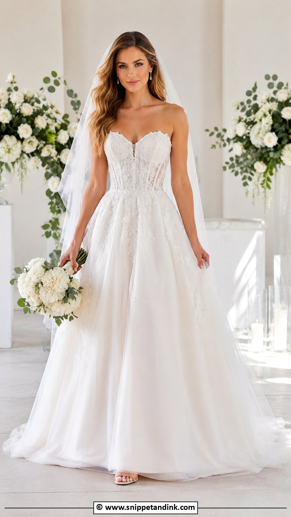 Allure Bridal Corset Wedding Dress - Snippet and Ink - 25 Allure Bridal Ideas