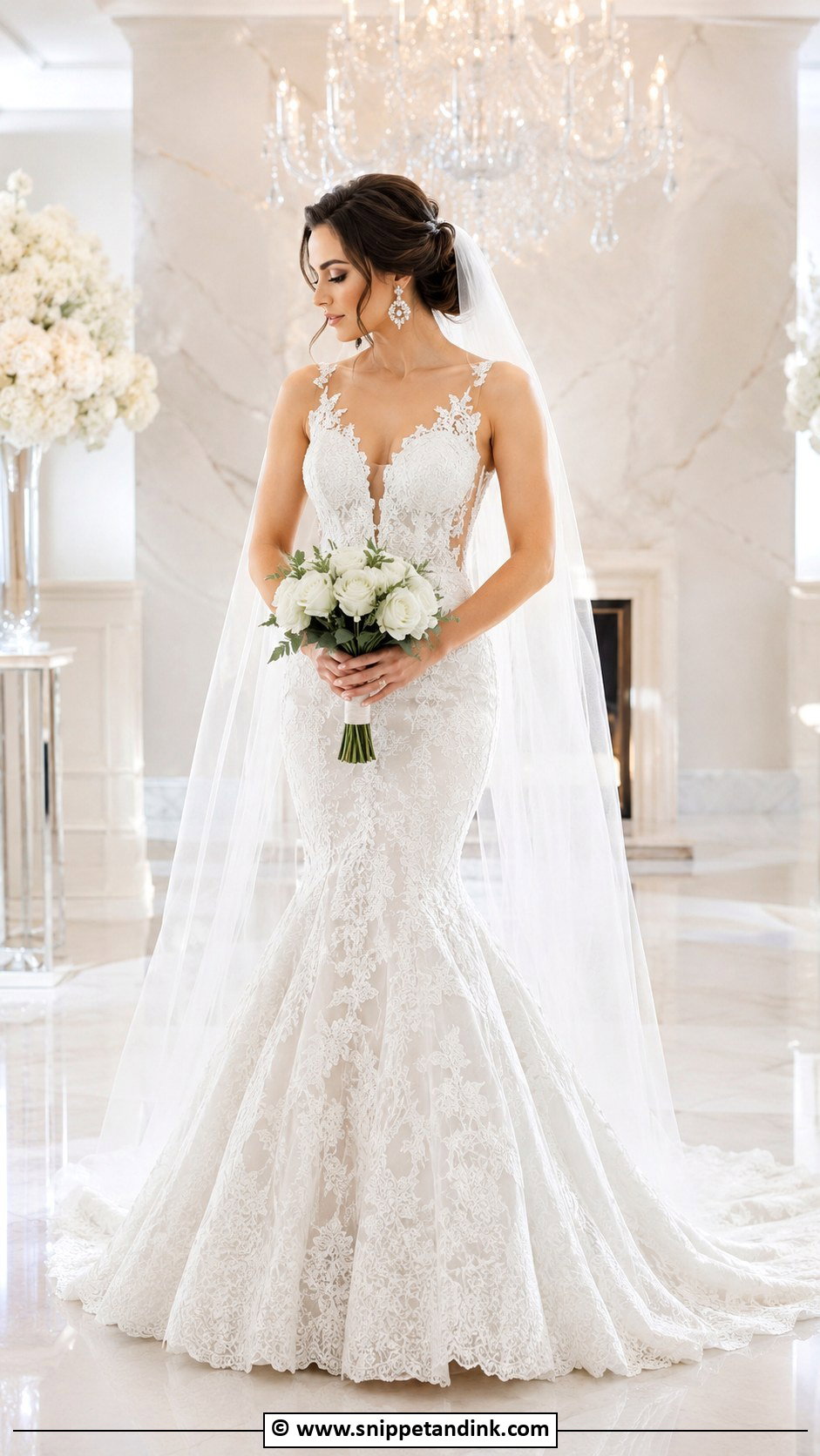 Allure Bridal Mermaid Gown - Snippet and Ink - 25 Allure Bridal Ideas