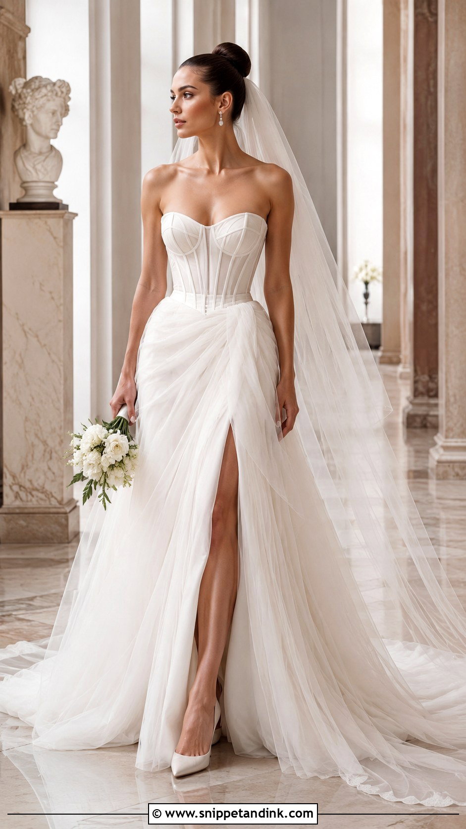 Allure Corset Bodice Wedding Gown - Snippet and Ink - 20 Allure Bridal Gowns