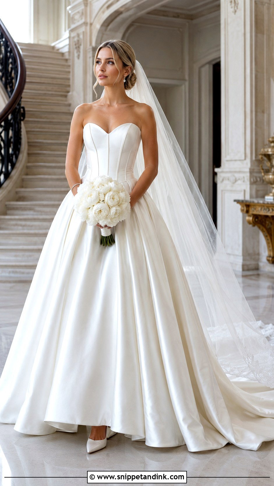 Allure Sweetheart Neckline Ball Gown - Snippet and Ink - 20 Allure Bridal Gowns