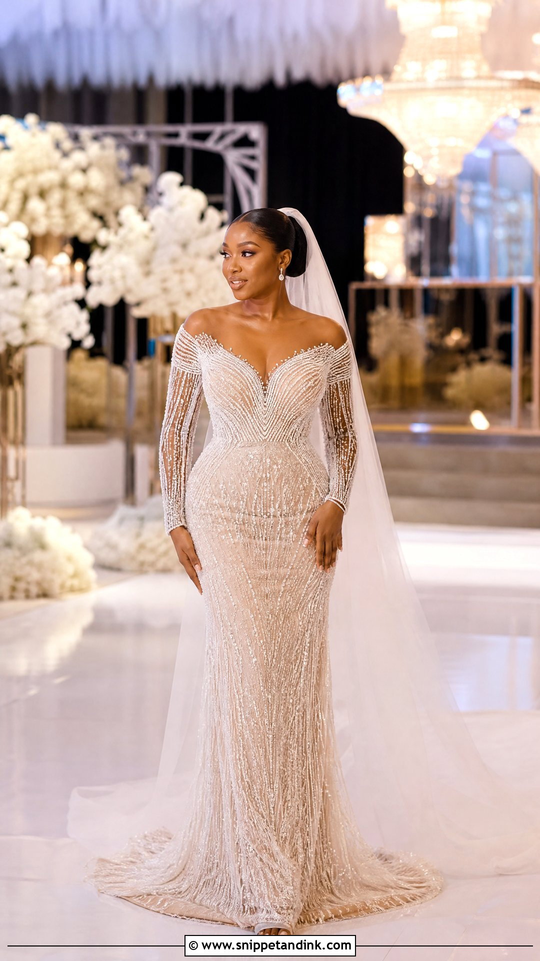 Alonuko Beaded Wedding Gown - Snippet and Ink - 25 Alonuko Wedding Gowns