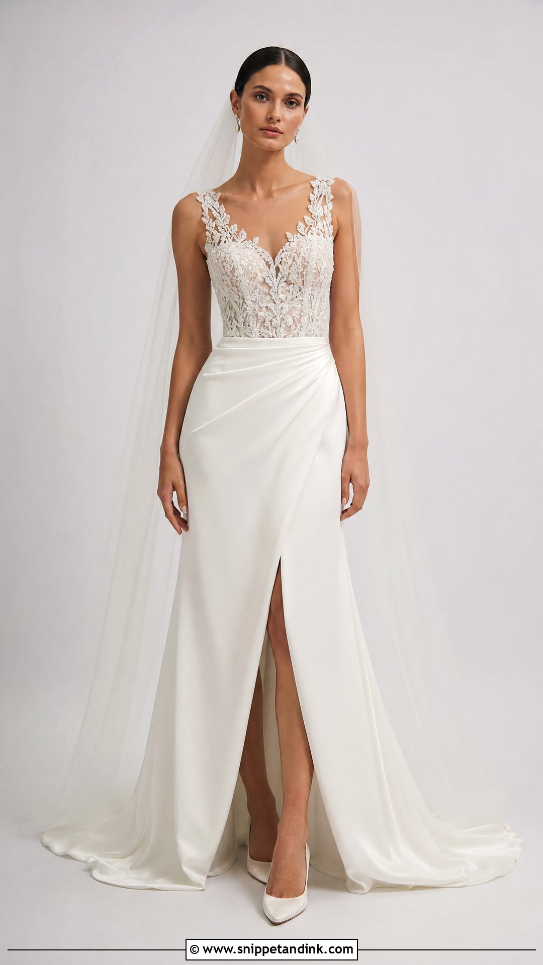 Alonuko Clean Skirt Wedding Gown - Snippet and Ink - 25 Alonuko Wedding Gowns