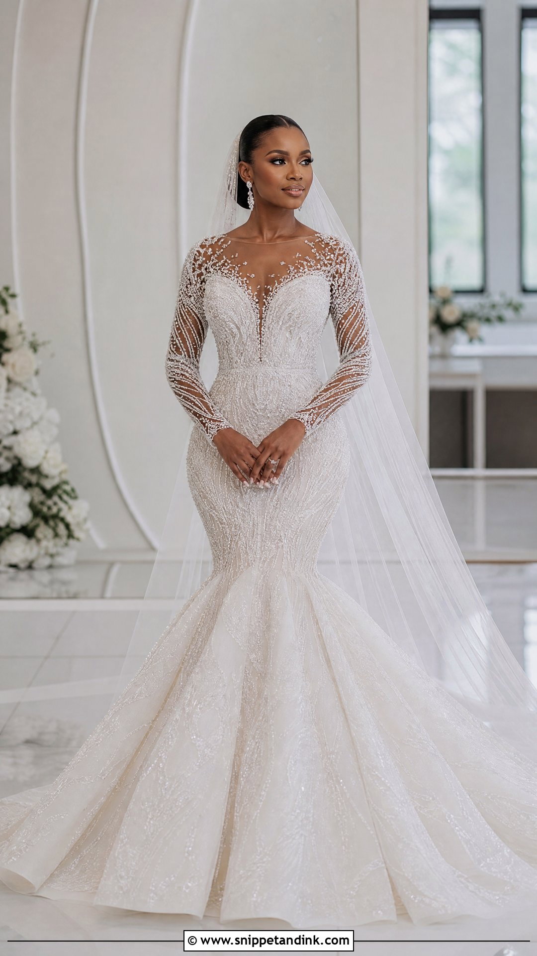 Alonuko Fishtail Wedding Gown - Snippet and Ink - 25 Alonuko Wedding Gowns