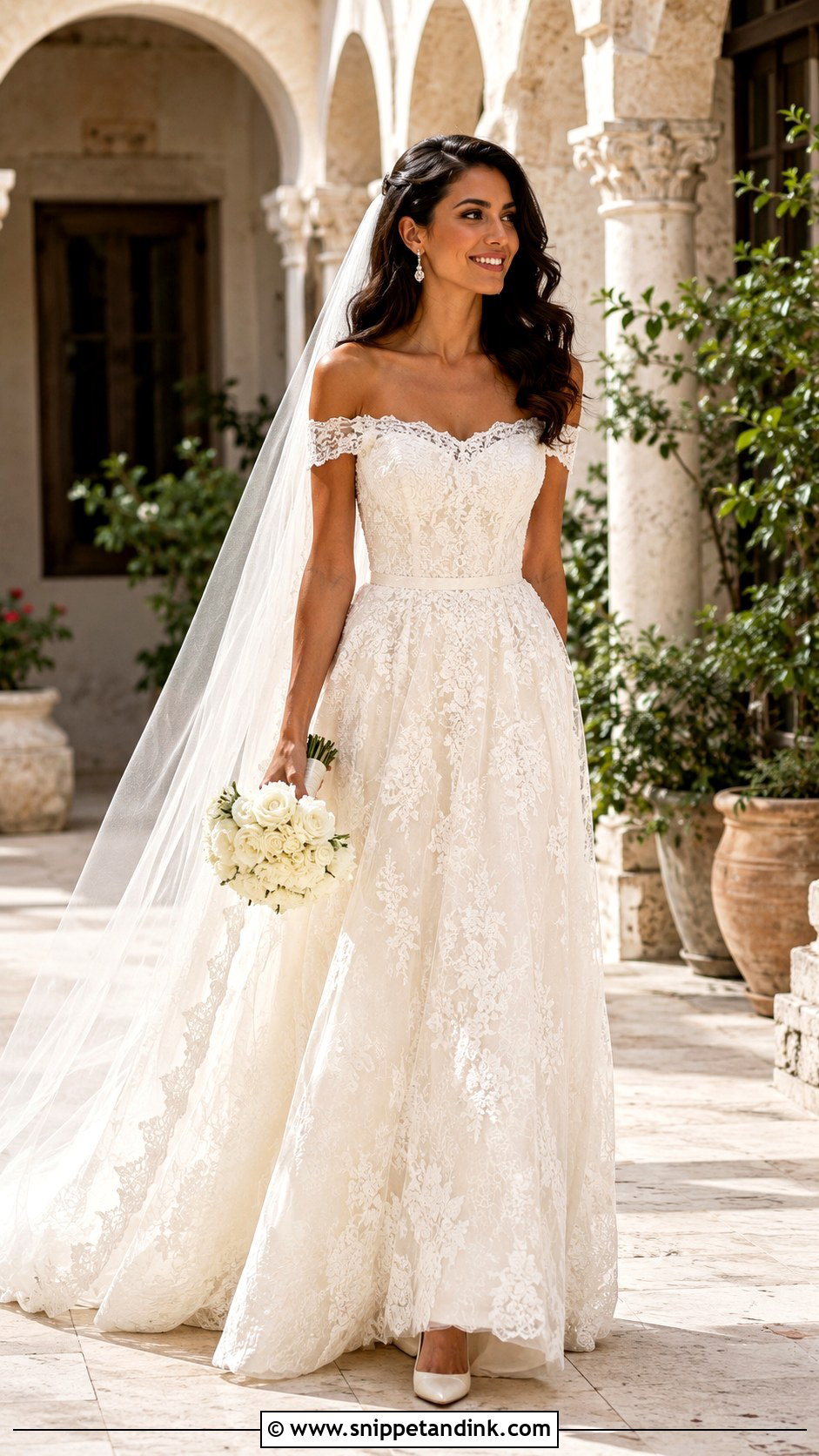 Amal Clooney Wedding Dress - Snippet and Ink - 30 Celebrity Wedding Dresses