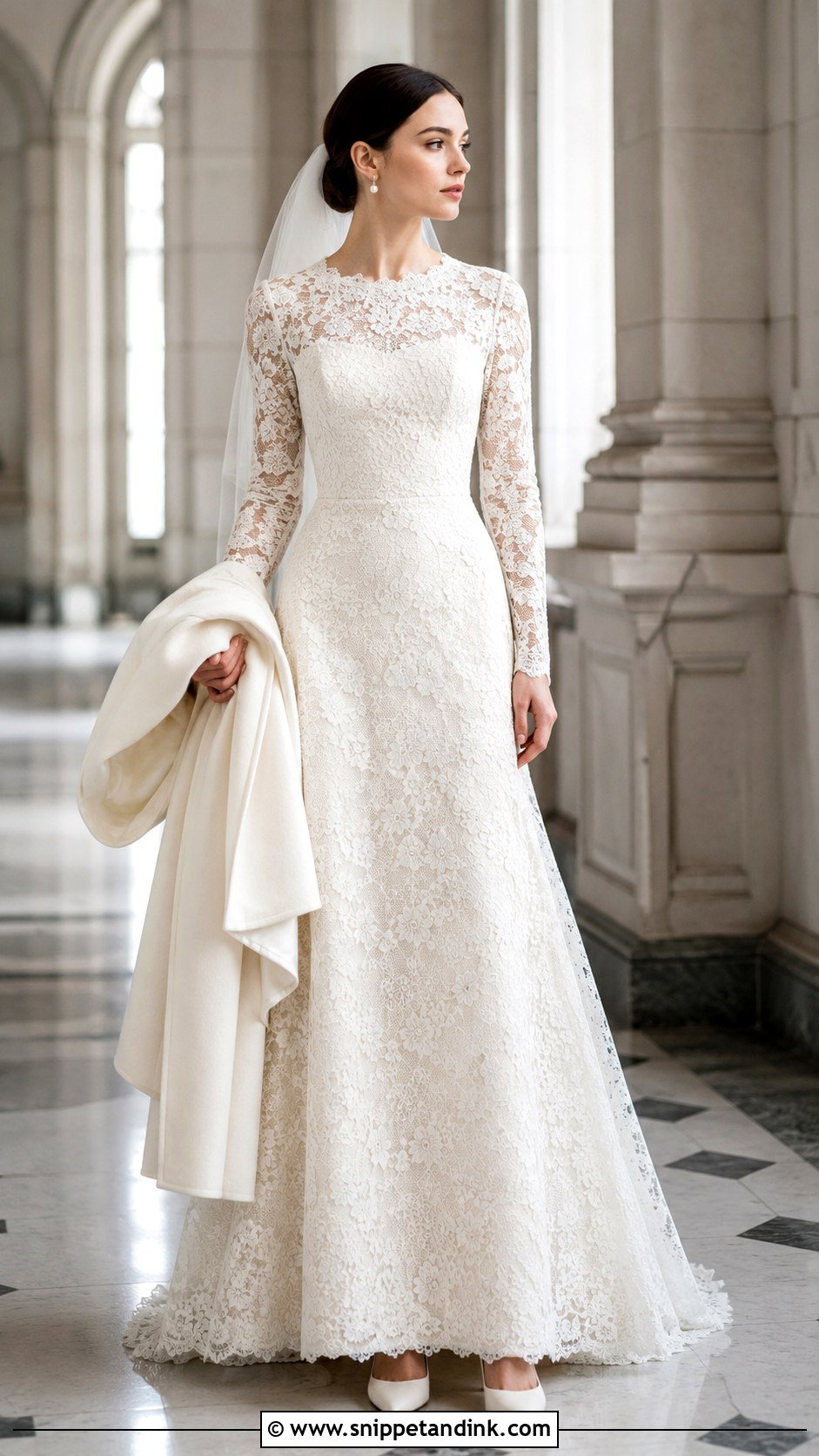 Amazon Long Sleeve Lace Wedding Dress - Snippet and Ink - 20 Amazon Wedding Dress Ideas