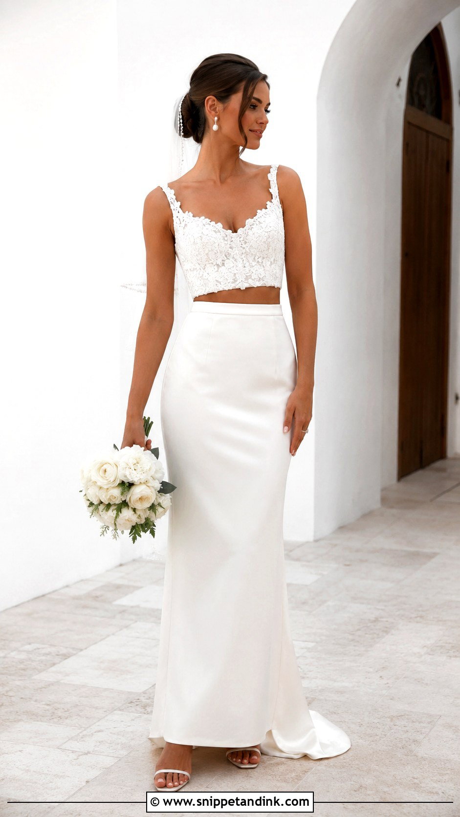 Amazon Two Piece Wedding Dress - Snippet and Ink - 20 Amazon Wedding Dress Ideas