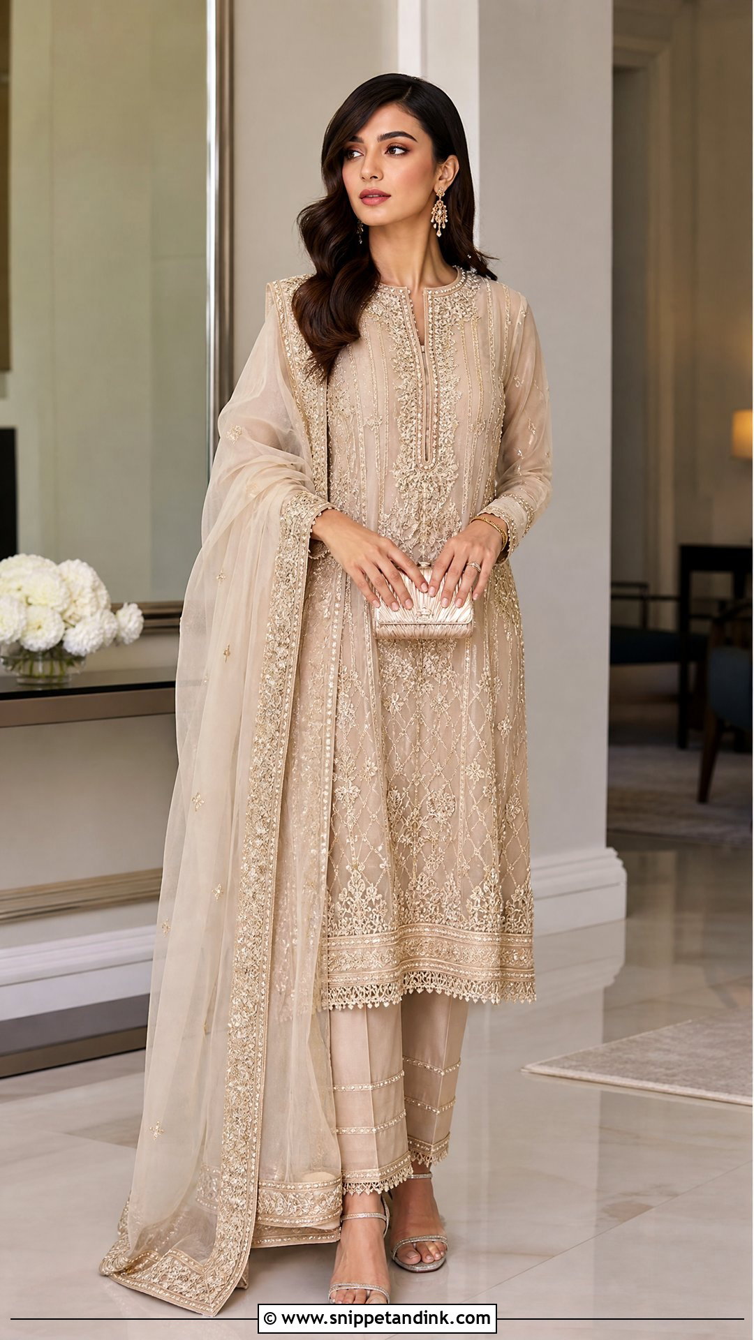 Ammara Khan Luxury Pret Suit - Snippet and Ink - 25 Pakistani Designer Suits for Wedding