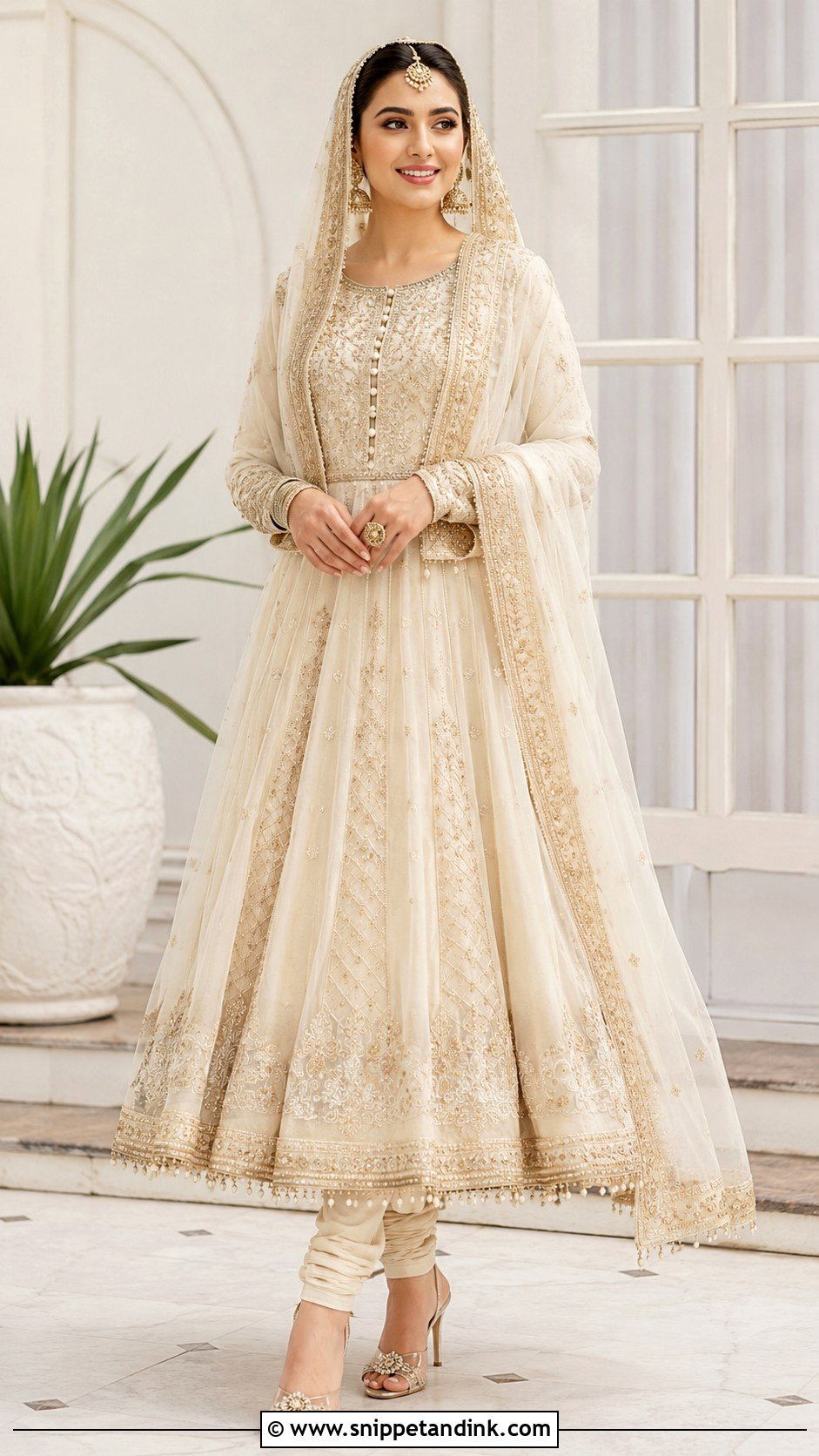 Anarkali Bridal Dress Pakistan - Snippet and Ink - 25 Bridal Dresses Pakistan