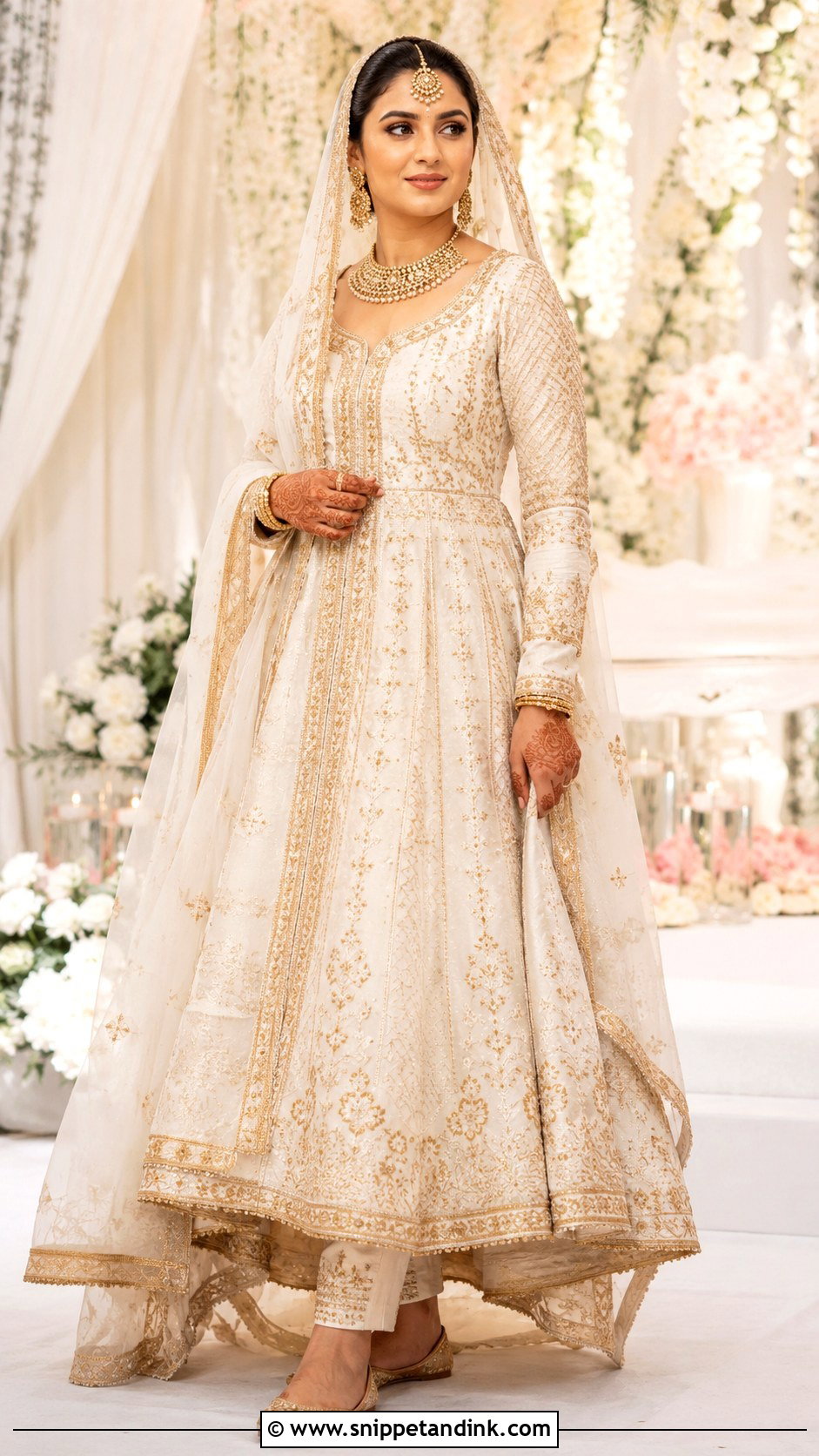 Anarkali Bridal Outfit - Snippet and Ink - 20 Bride Wear Ideas