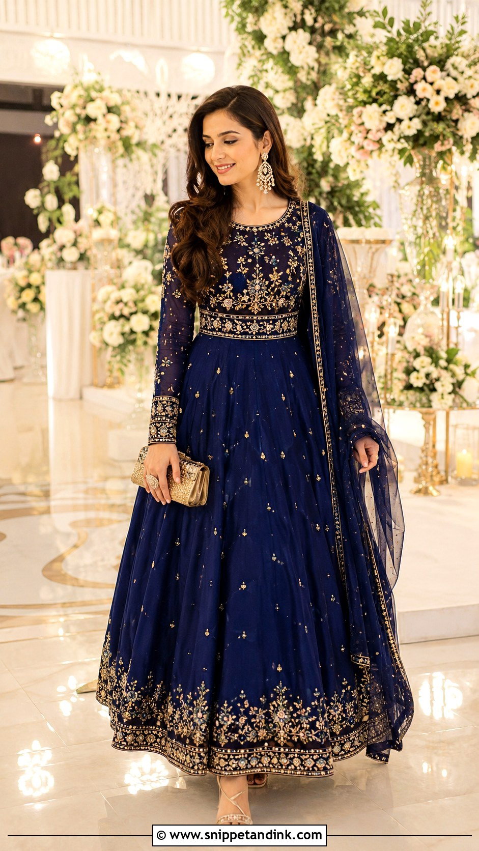 Anarkali Dress For Sister Wedding - Snippet and Ink - 25 Sister Wedding Dress Ideas