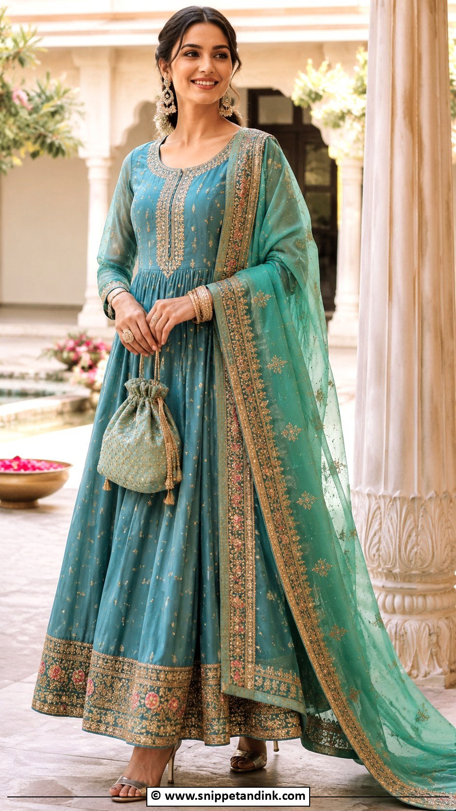 Anarkali Dress With Dupatta for Wedding - Snippet and Ink - 30 Anarkali Dress for Wedding Ideas