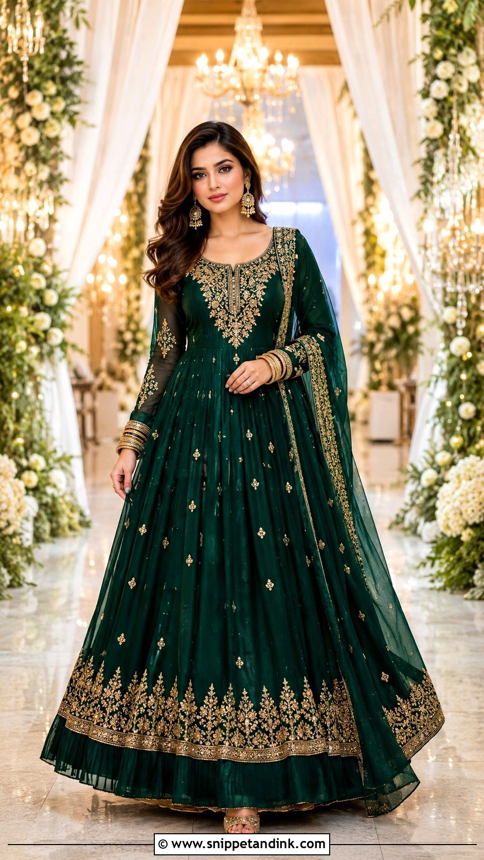 Anarkali Long Frock for Wedding - Snippet and Ink - 25 Long Frock Designs for Wedding