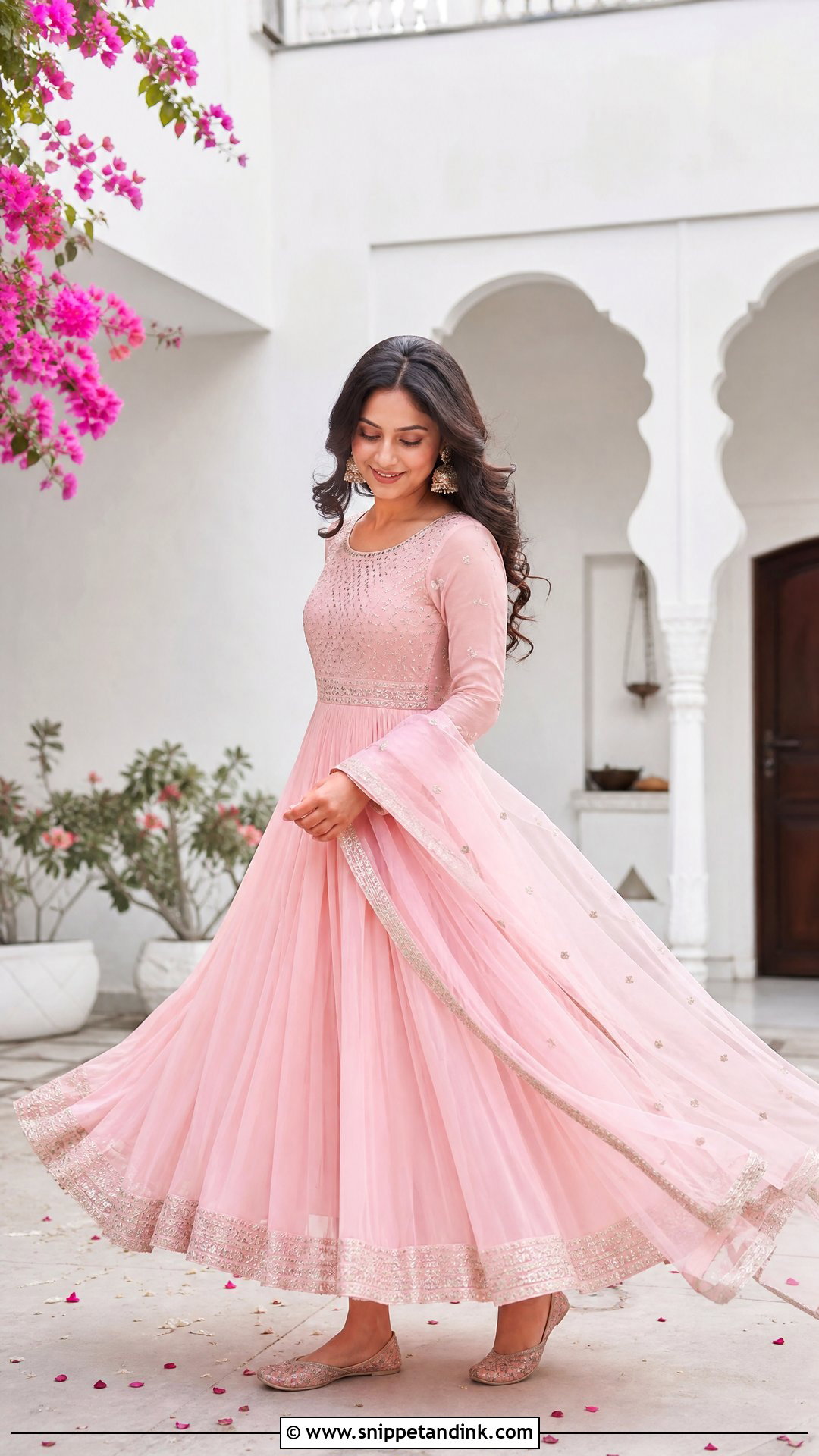 Anarkali Prewedding Dress - Snippet and Ink - 25 Prewedding Dress Ideas