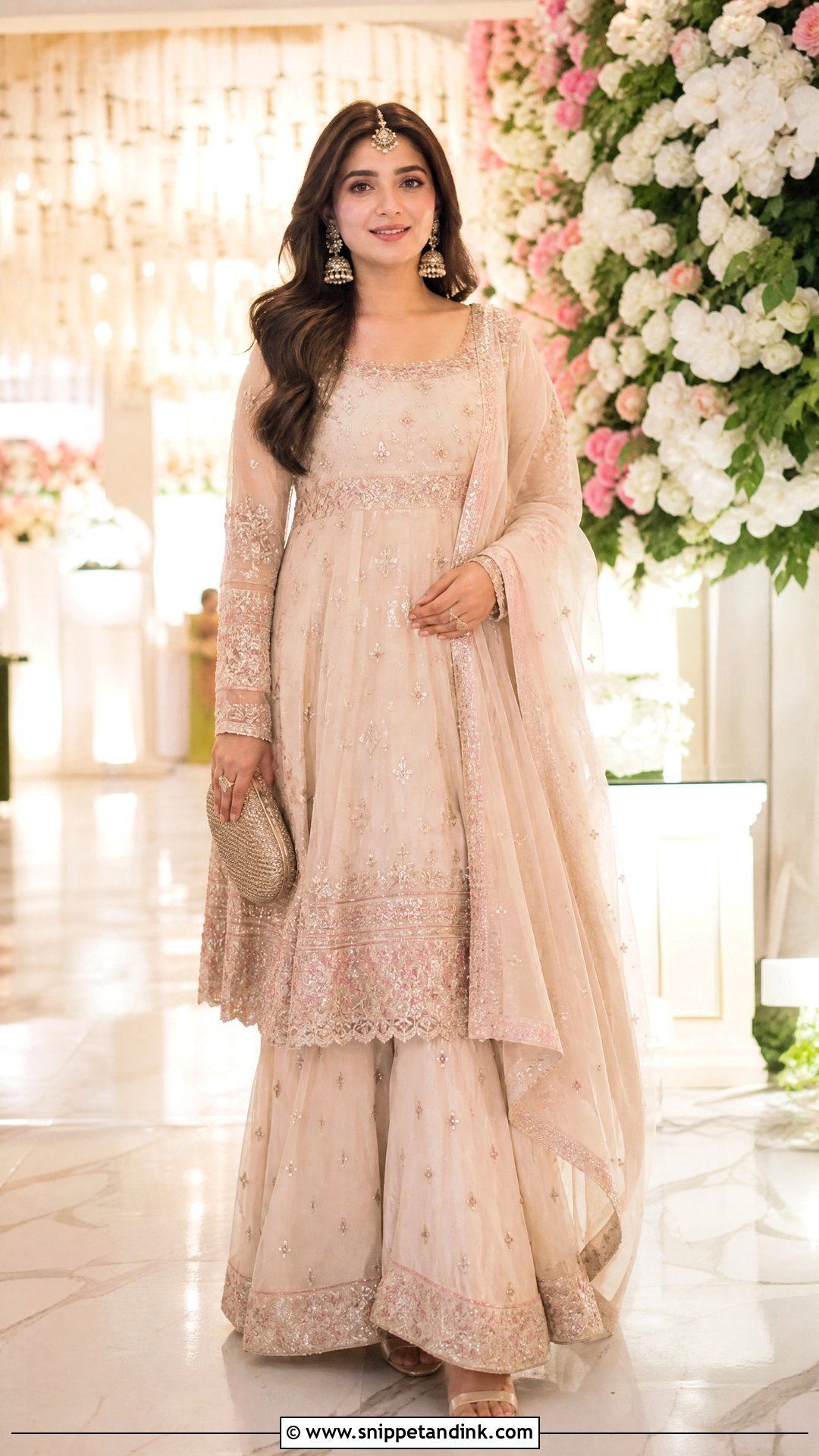 Anarkali Sharara Suit - Snippet and Ink - 25 Latest Sharara Suit Designs Wedding