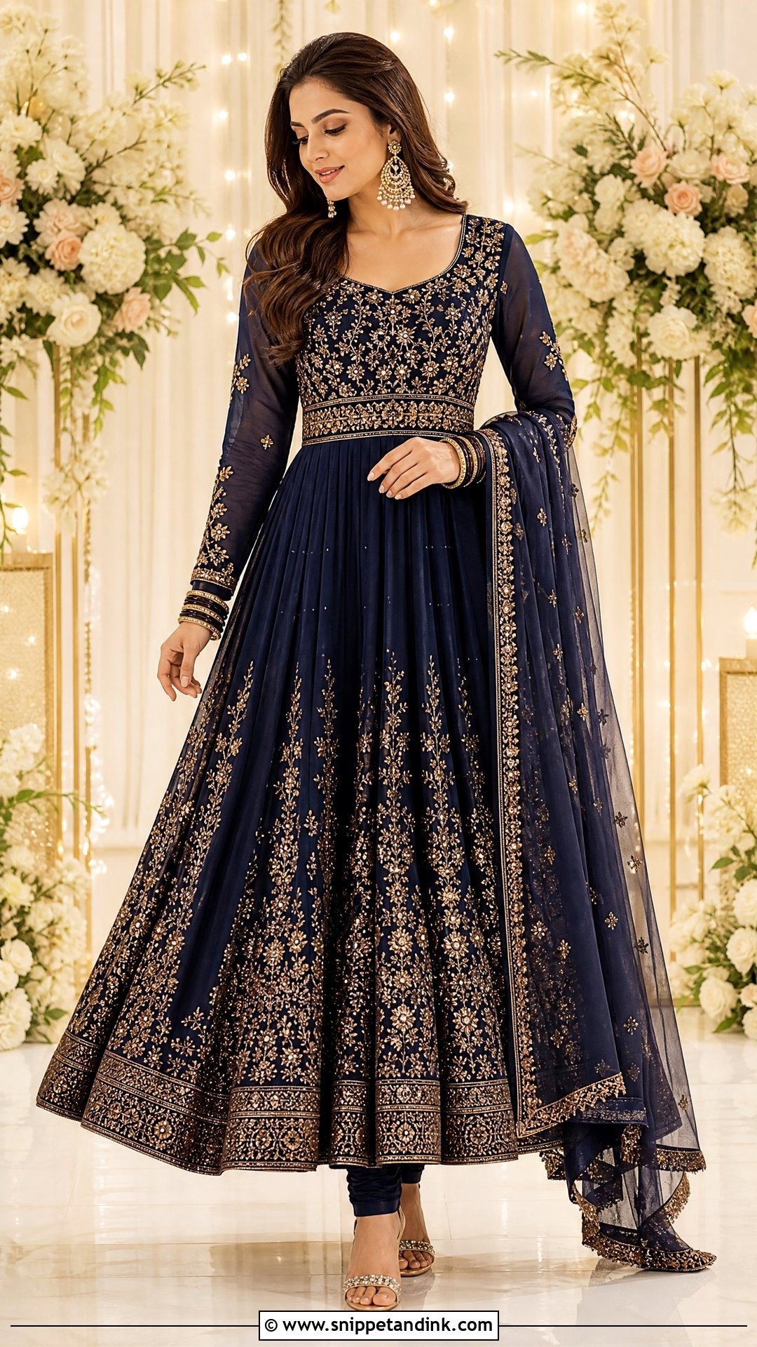 Anarkali Suit For Indian Wedding - Snippet and Ink - 25 Trendy Indian Outfits for Wedding