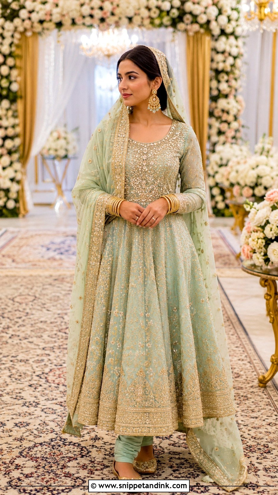Anarkali Suit For Sikh Wedding - Snippet and Ink - 25 Sikh Wedding Dress Ideas
