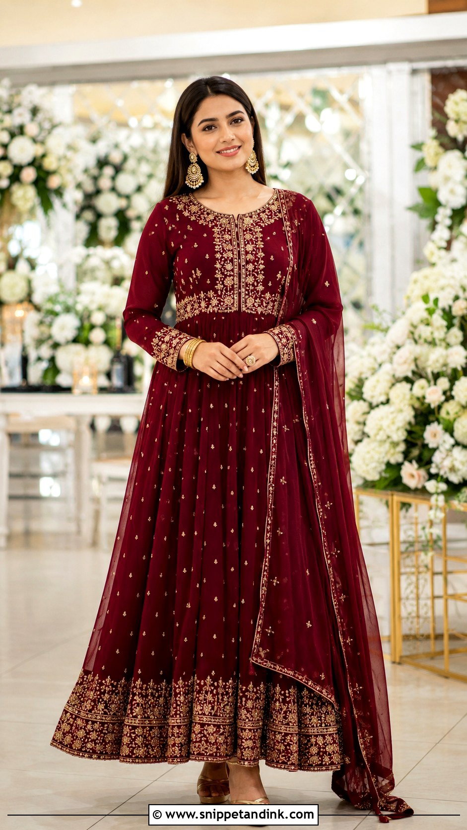 Anarkali Suit Outfit - Snippet and Ink - 25 Desi Wedding Shaadi Outfits