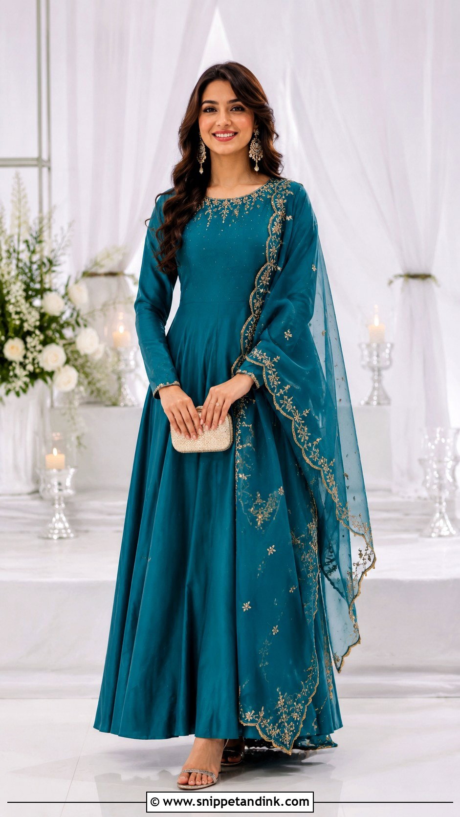 Anarkali Suit Ring Ceremony Outfit - Snippet and Ink - 30 Ring Ceremony Outfit Ideas
