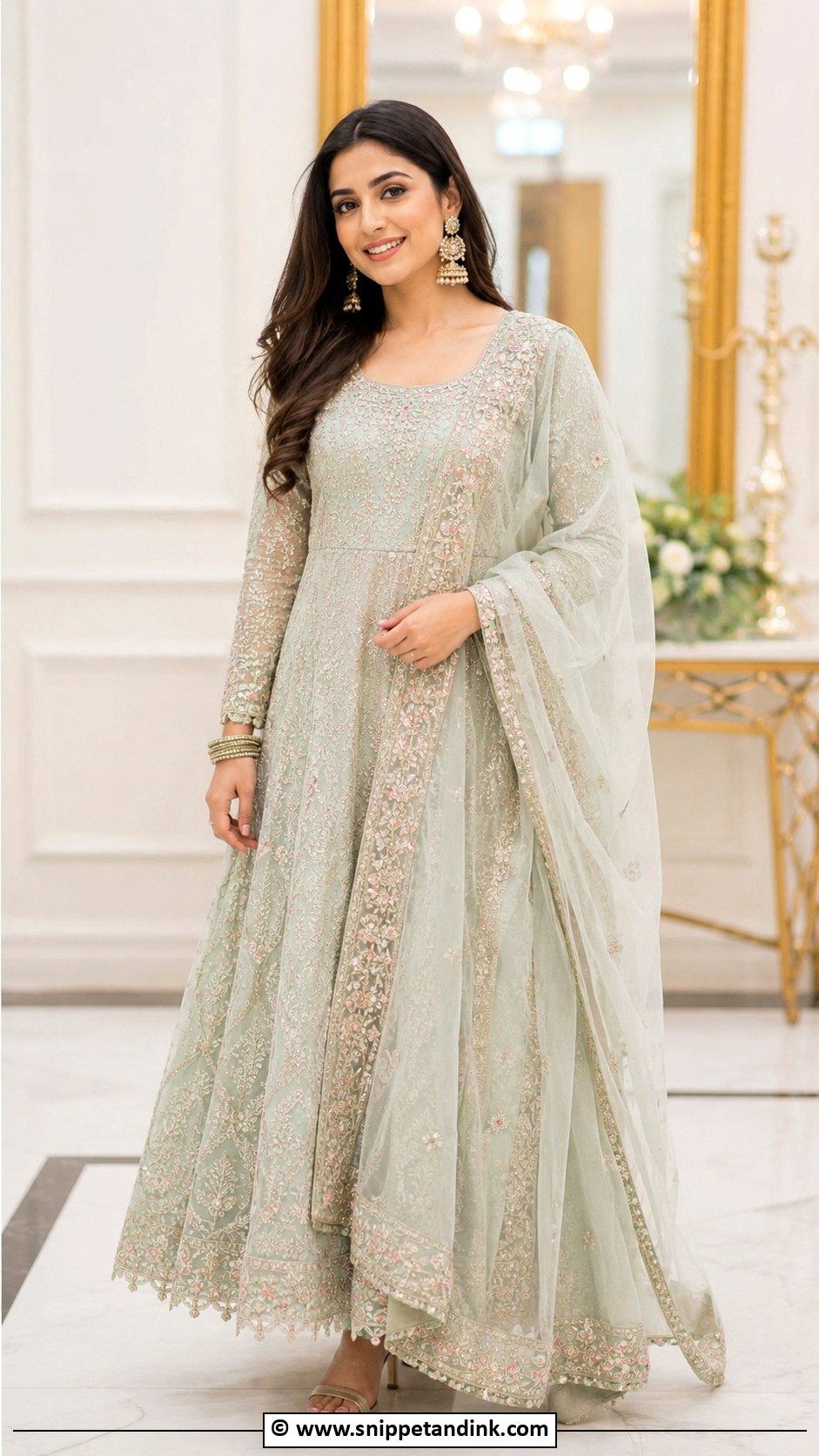 Anarkali Valima Dress - Snippet and Ink - 25 Valima Dress Ideas