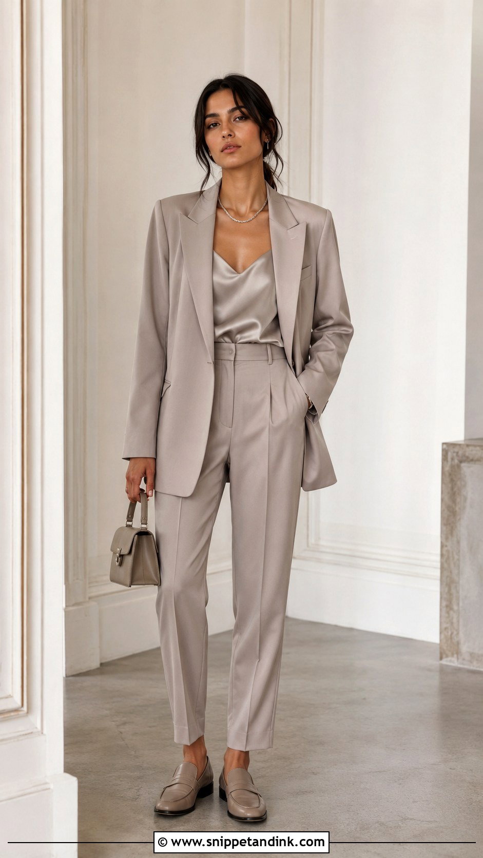 Androgynous Monochrome Outfit - Snippet and Ink - 25 Androgynous Wedding Attire Ideas