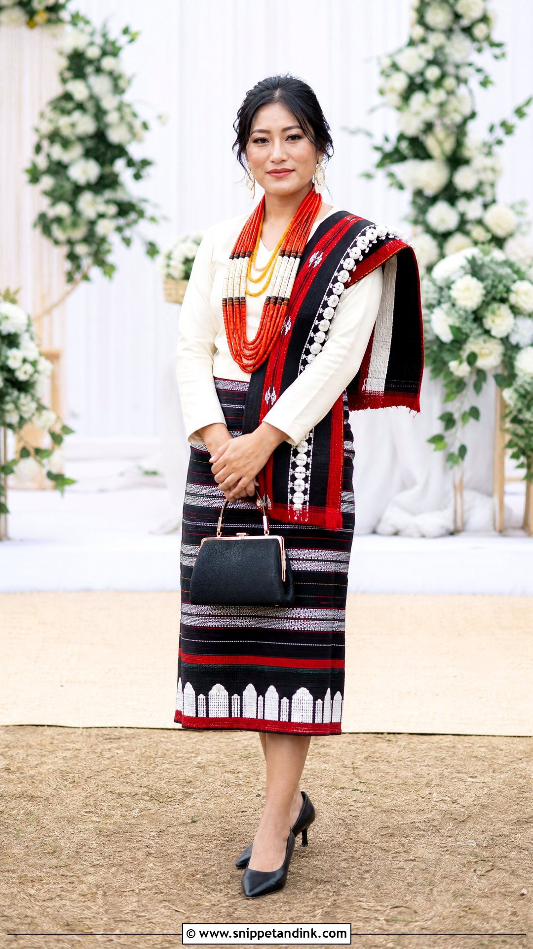 Angami Naga Bride Traditional Outfit - Snippet and Ink - 20 Naga Brides Ideas