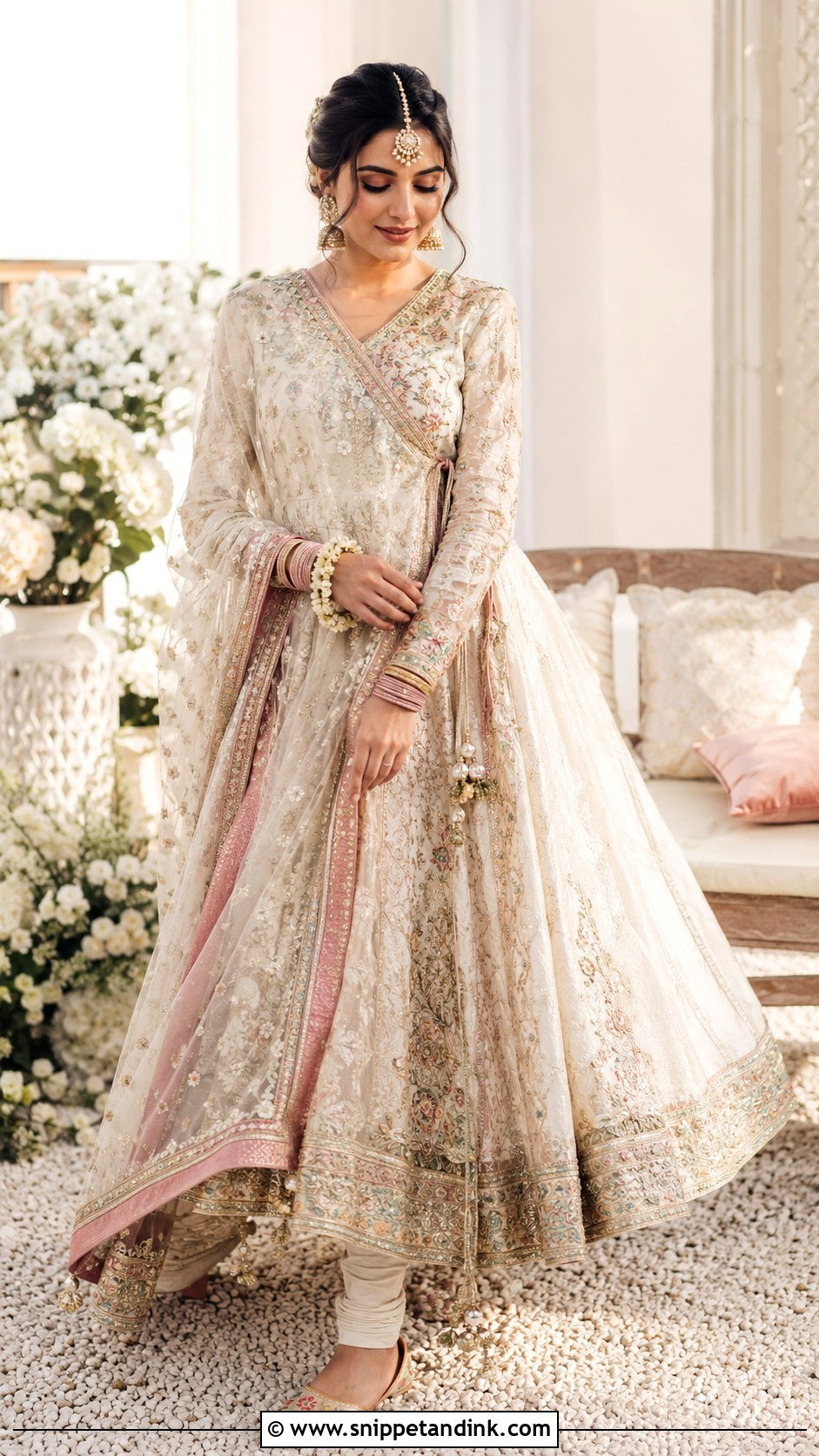 Angrakha Bridal Pishwas Pakistan - Snippet and Ink - 25 Bridal Dresses Pakistan