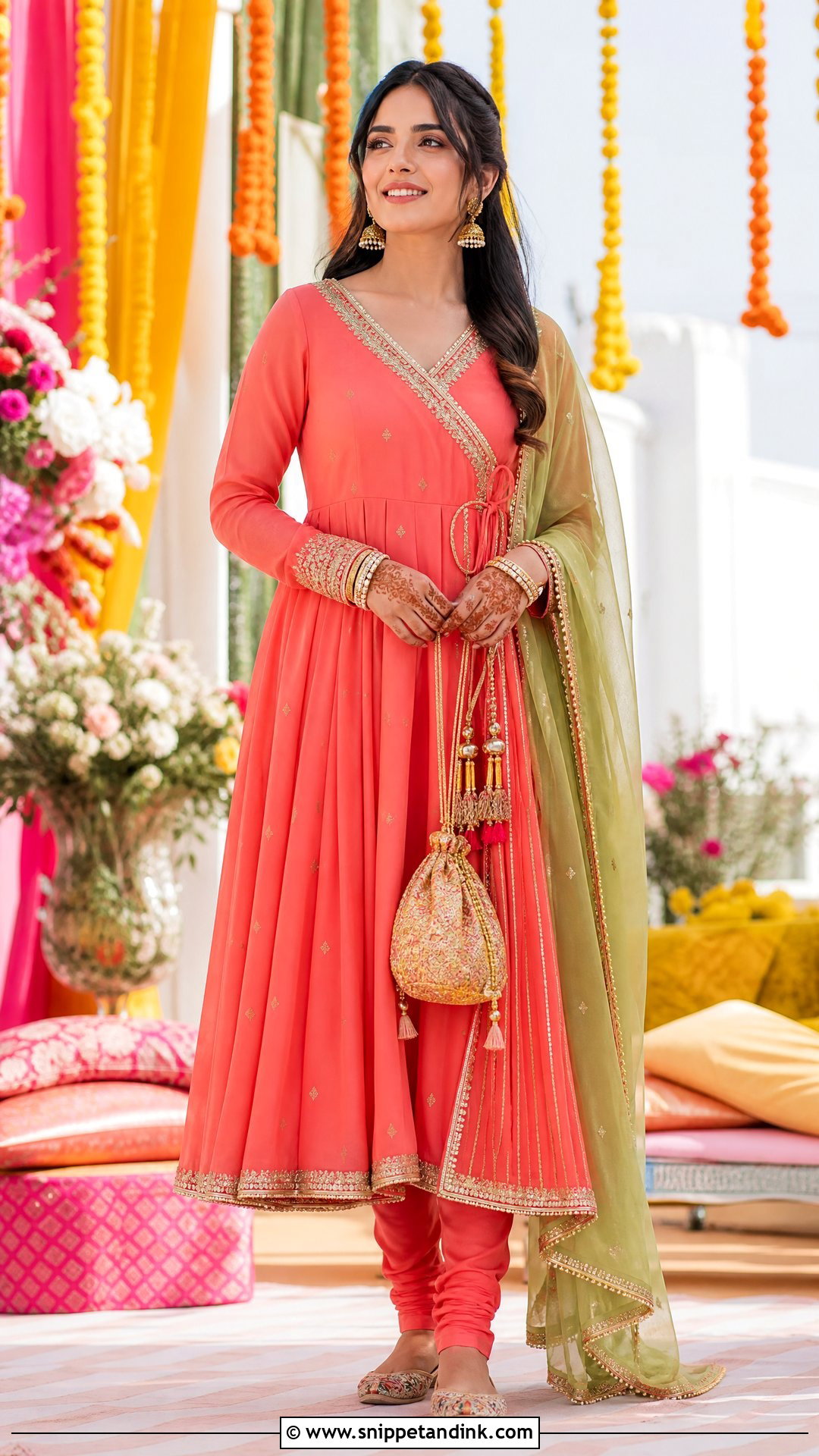 Angrakha Salwar Suit for Wedding - Snippet and Ink - 20 Salwar Designs for Wedding