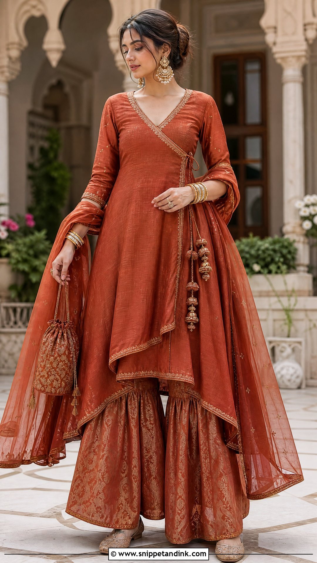Angrakha Salwar Suit - Snippet and Ink - 20 Salwar for Wedding Ideas