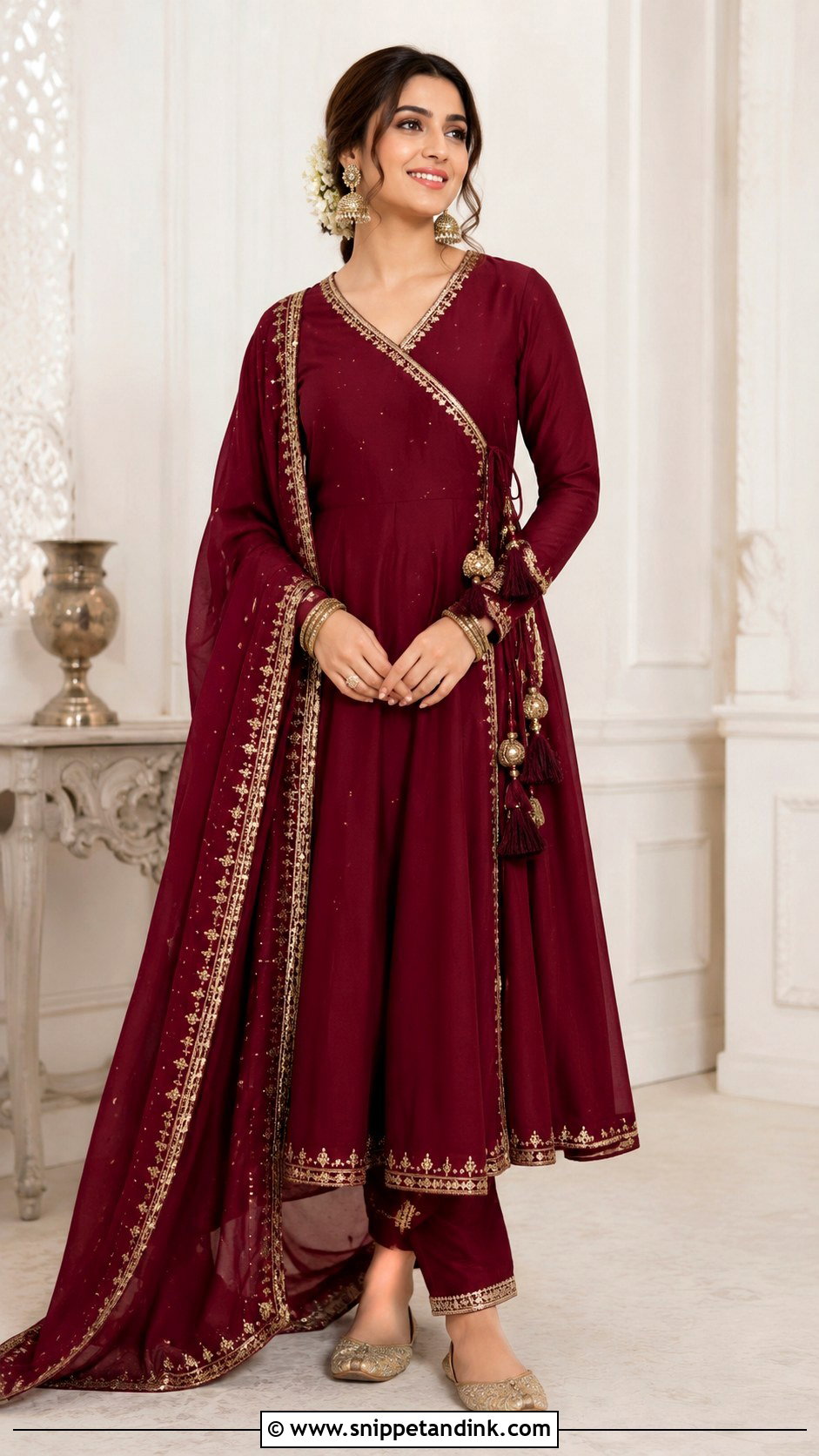 Angrakha Wedding Frock - Snippet and Ink - 20 Frock Design for Wedding Ideas