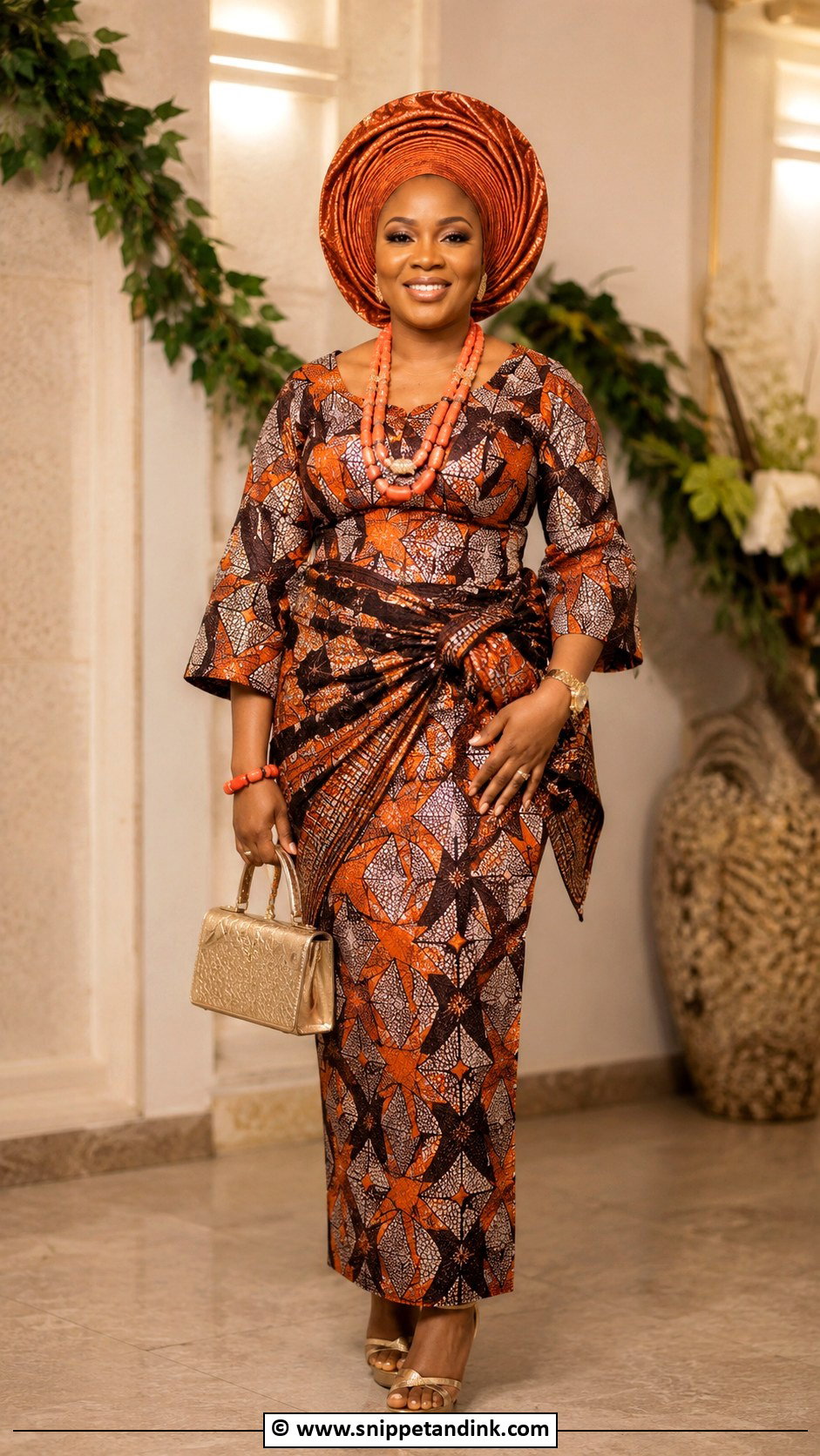 Ankara Asoebi Iro And Buba - Snippet and Ink - 25 Ankara Asoebi Styles for Wedding