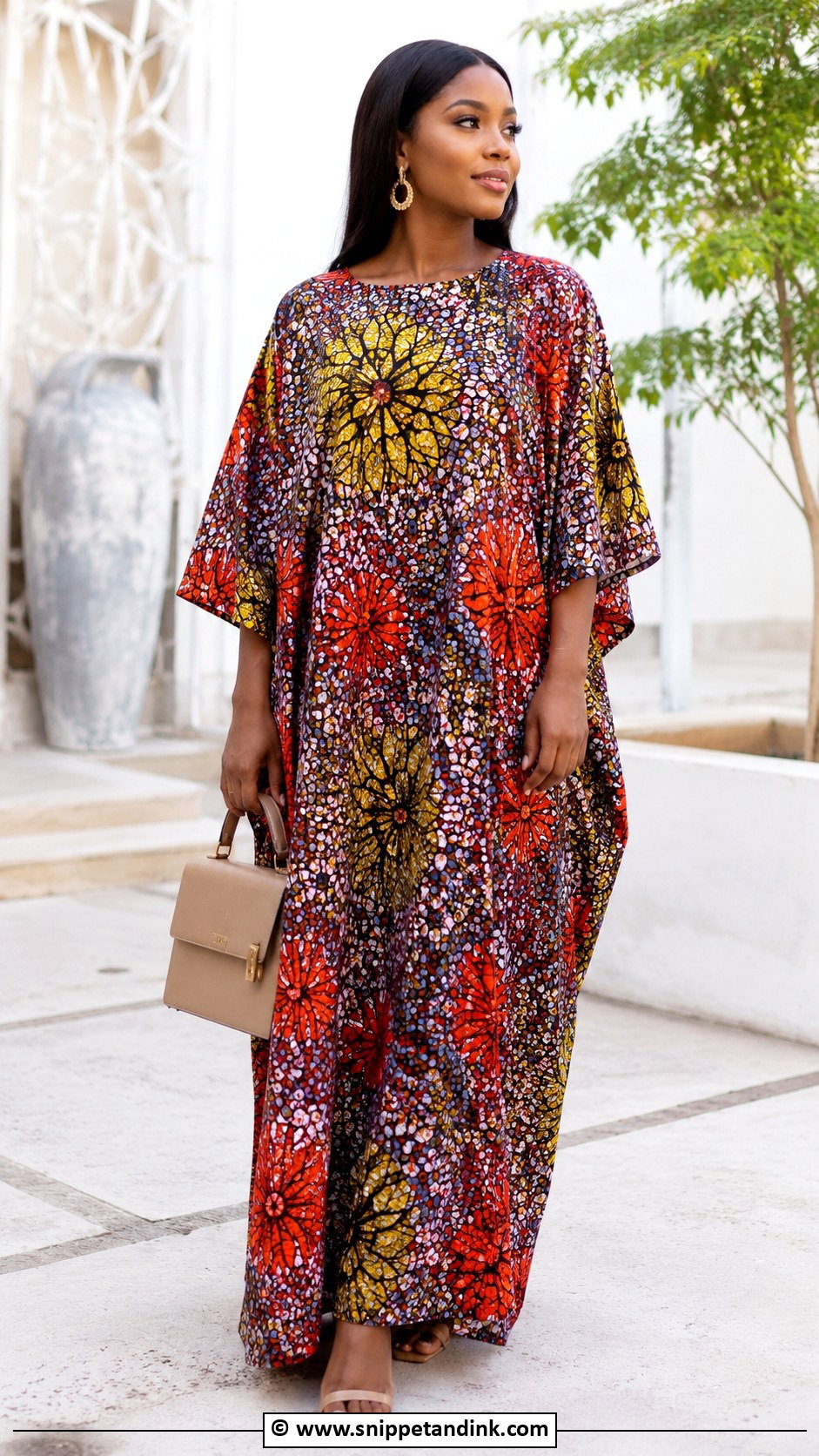 Ankara Free Gown Outfit - Snippet and Ink - 30 Free Gown Ideas