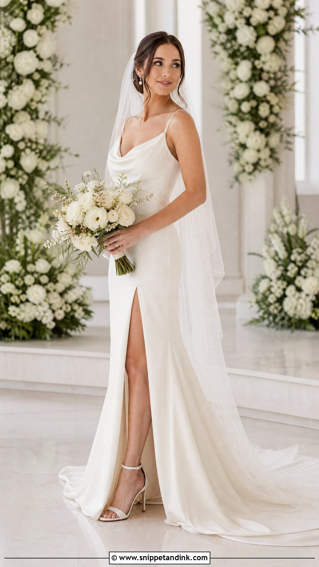 Ankle Strap Wedding High Heels - Snippet and Ink - 25 Wedding High Heels Ideas